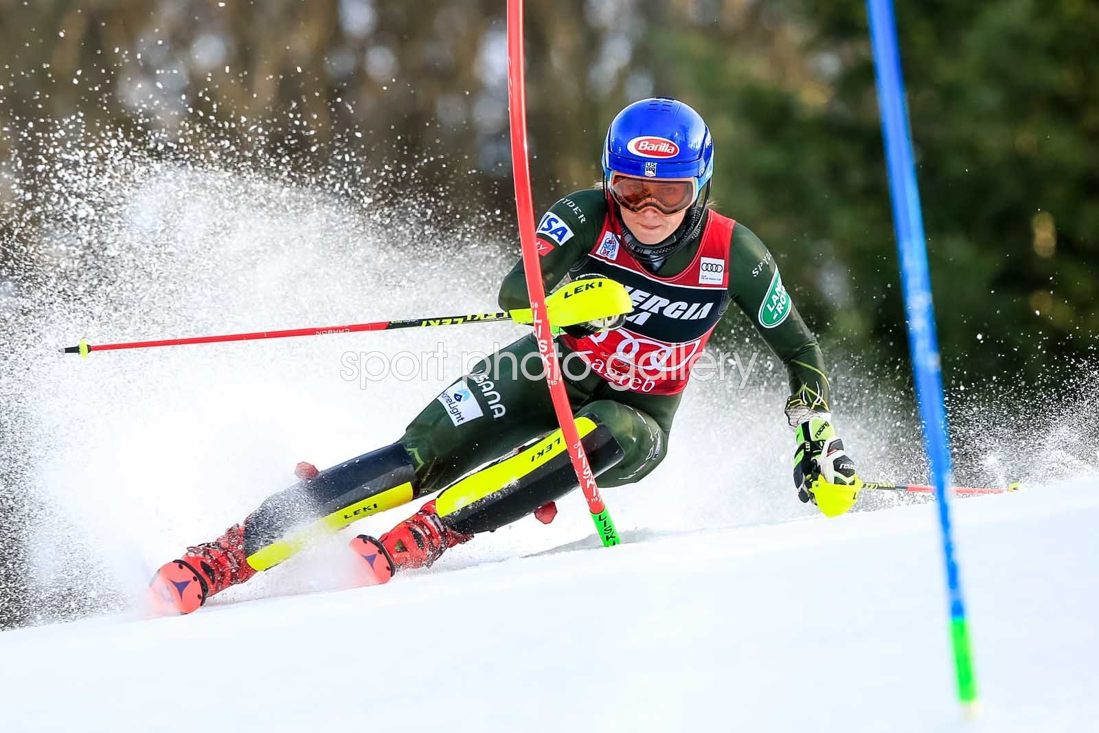 1600x1067 Mikaela Shiffrin USA Alpine Ski World Cup Slalom Zagreb 2020 Image
