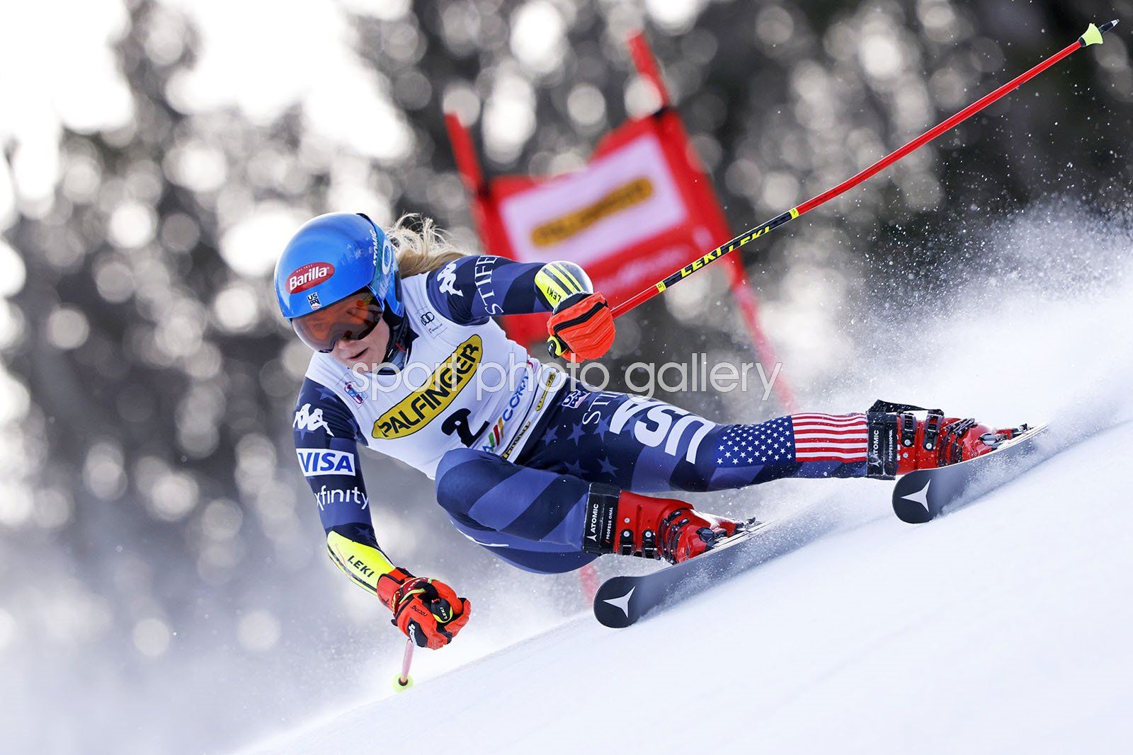 1600x1067 Mikaela Shiffrin USA Ski World Cup Women's Giant Slalom Gora Slovenia 2023 Image