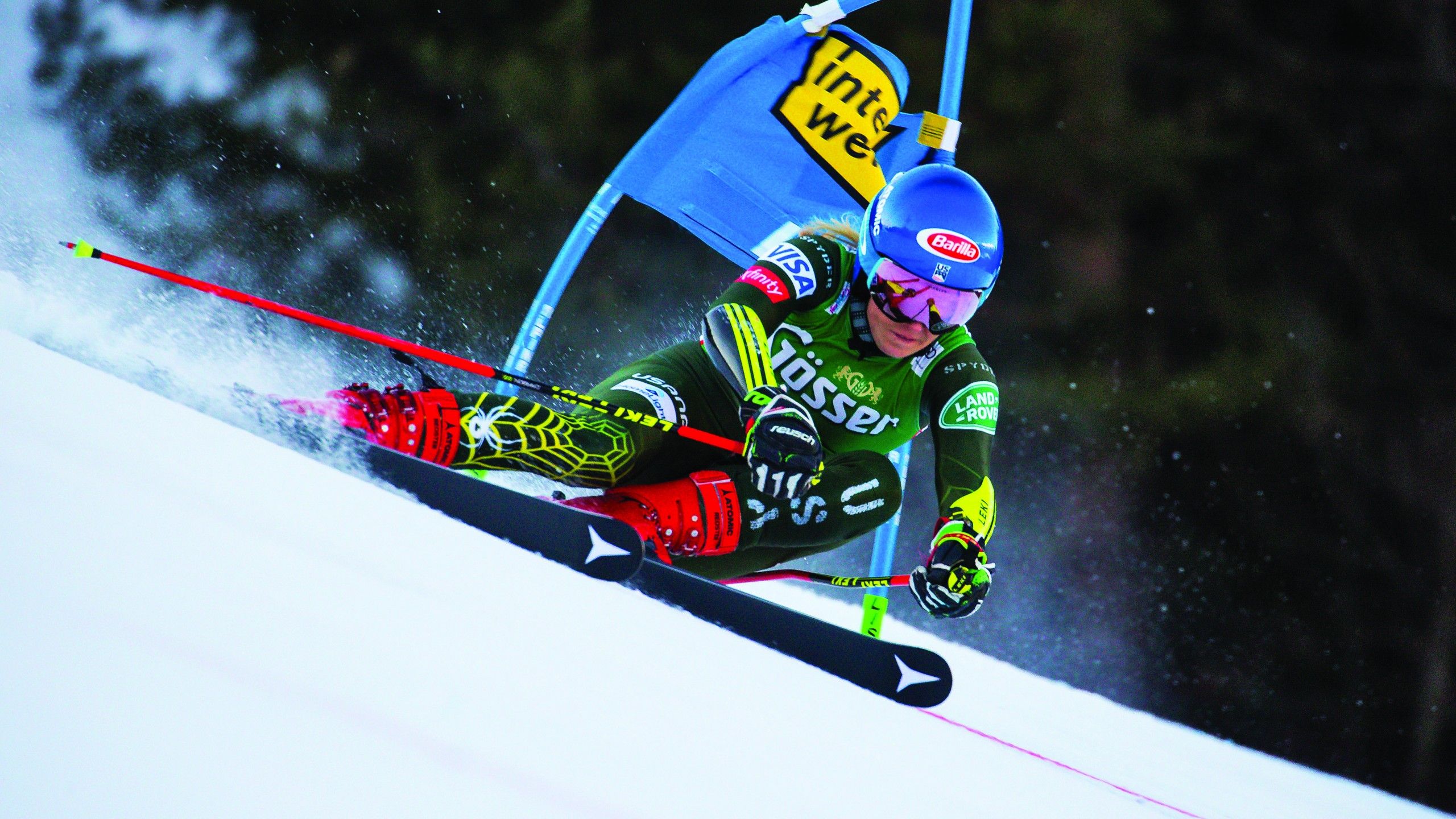 2560x1440 Speed Freaks Mikaela Shiffrin the greatest skier of all time Line Skiing
