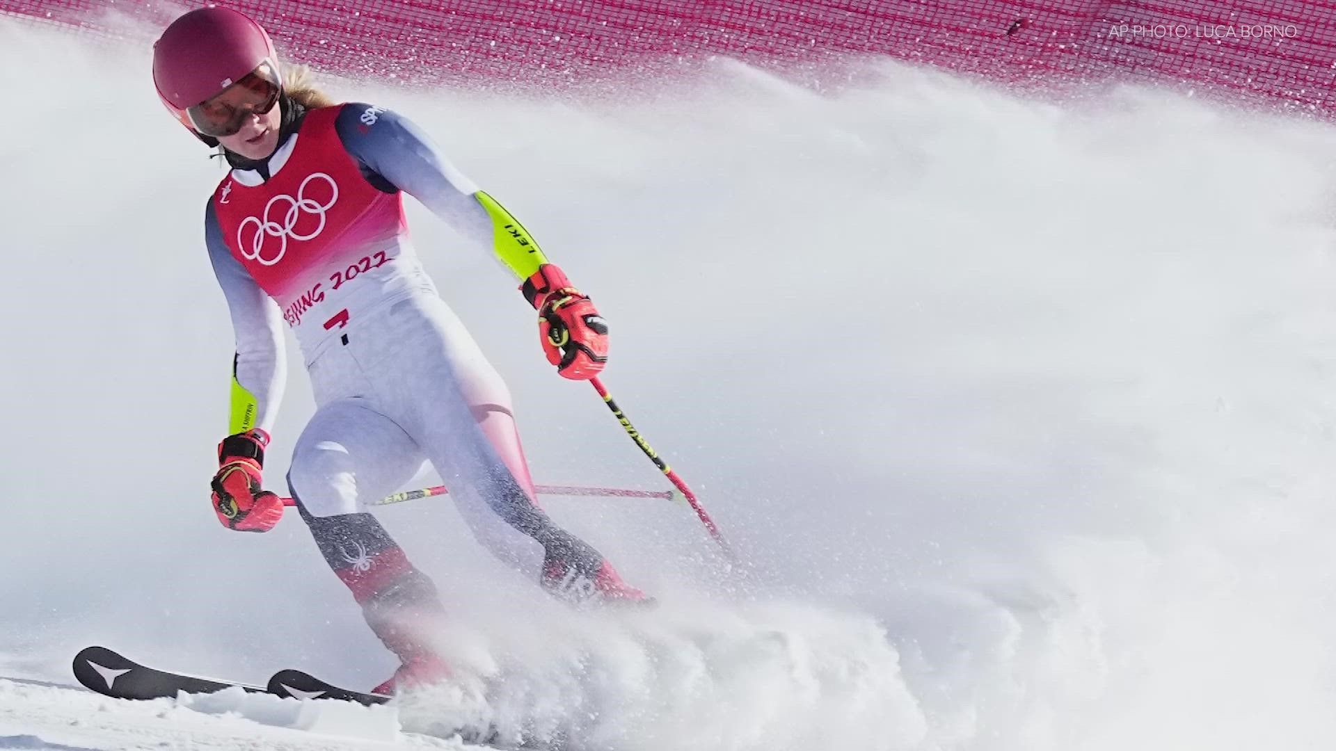 1920x1080 Gold medalist Mikaela Shiffrin out of second event in Beijing