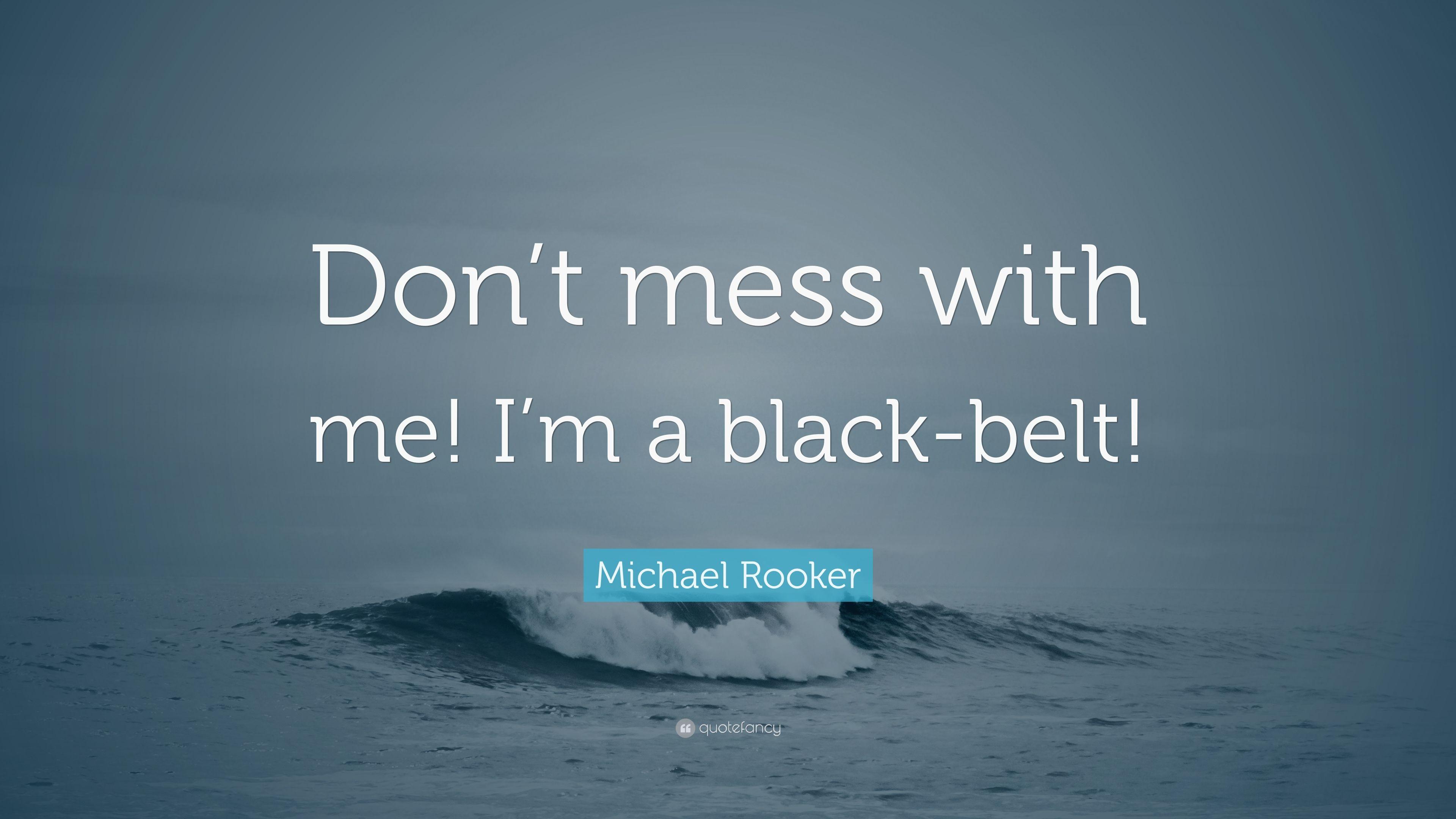 3840x2160 Michael Rooker Quote: “Don't Mess With Me! I'm A Black Belt!” 7