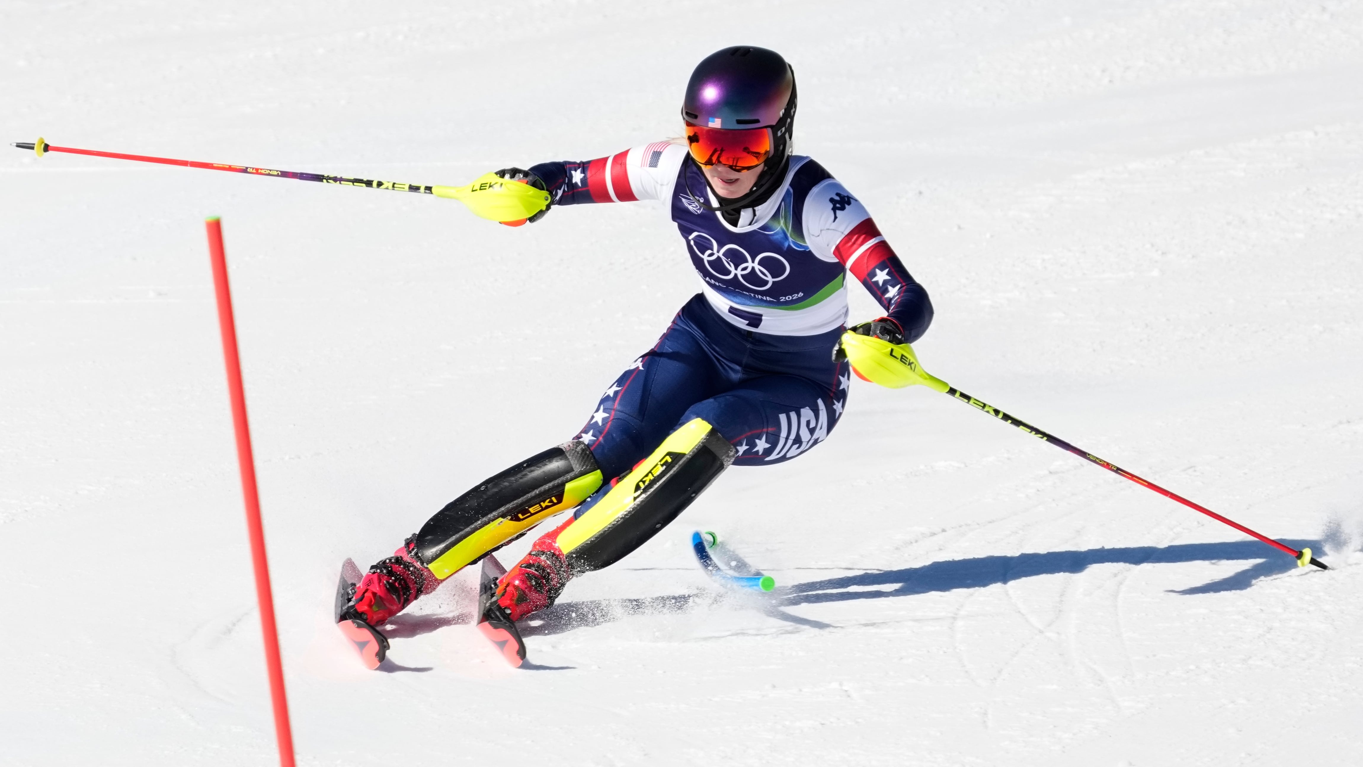 4600x2588 US Star Mikaela Shiffrin Wins Gold In Slalom To Break 8 Year Olympic Drought