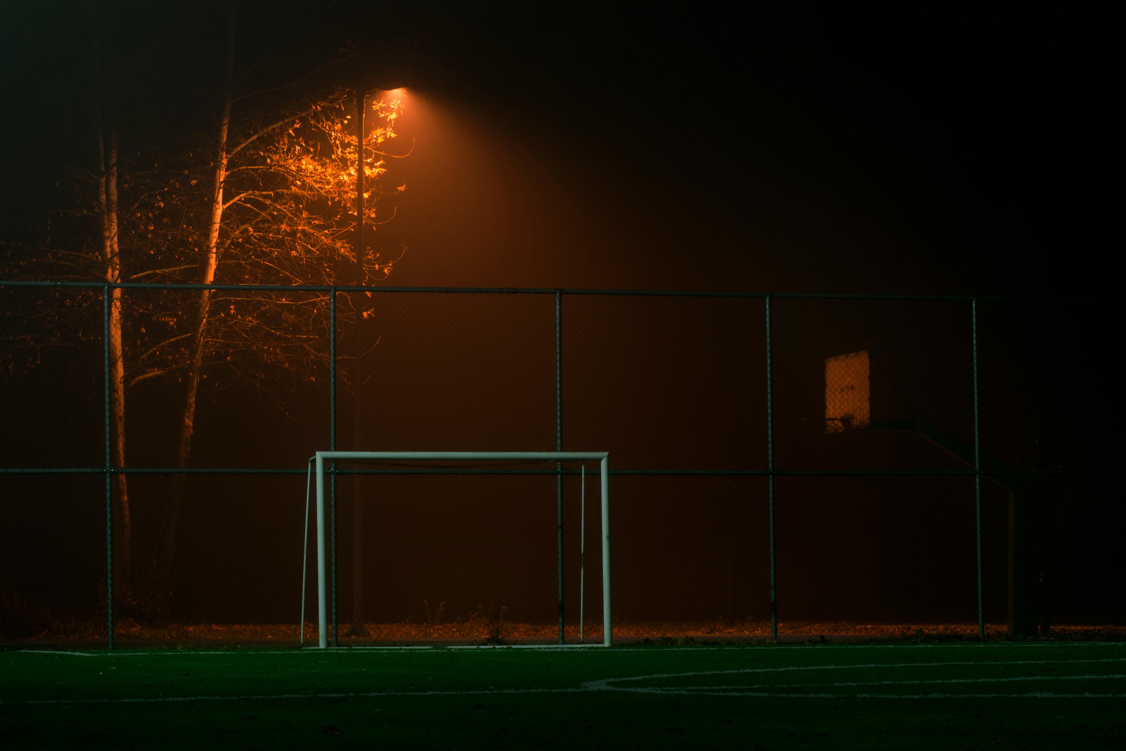 3888x2592 Soccer Goal Net · Free