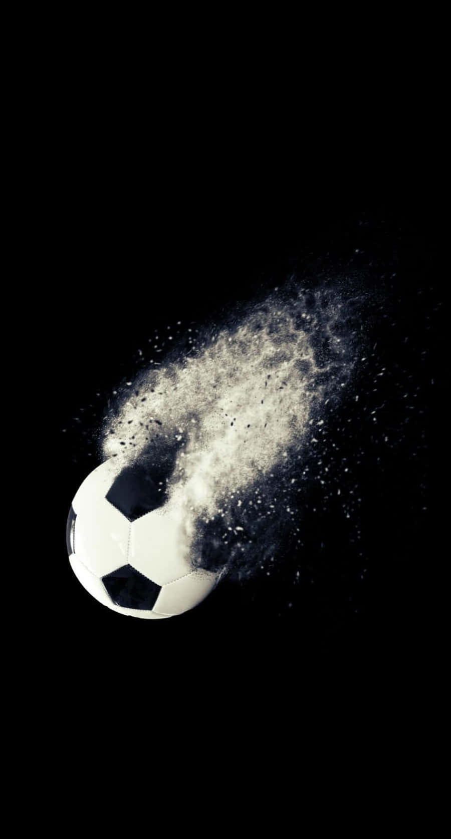 900x1676 Download Soccer Aesthetic Blur Effect Wallpaper