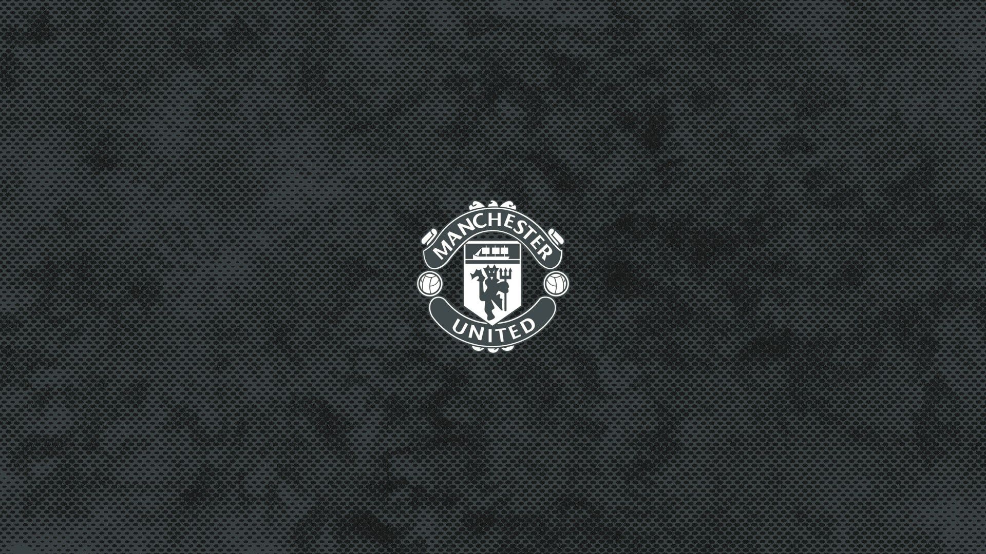 1920x1080 Crest Emblem Logo Soccer Symbol Light Black Background HD Manchester United F.C Wallpaper