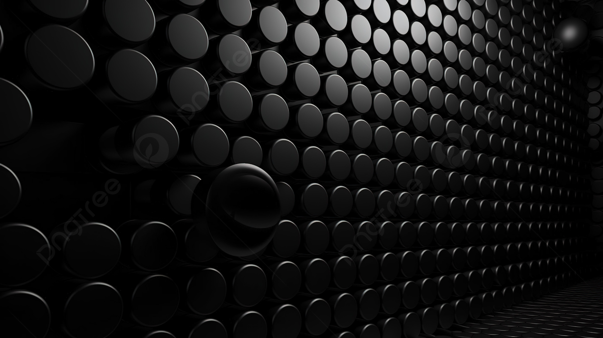 1200x673 3D Rendered Industrial Black Dot Background With Abstract Dark Aesthetic, Circular Pattern, Dark Abstract, Black Pattern Background Image And Wallpaper for Free Download
