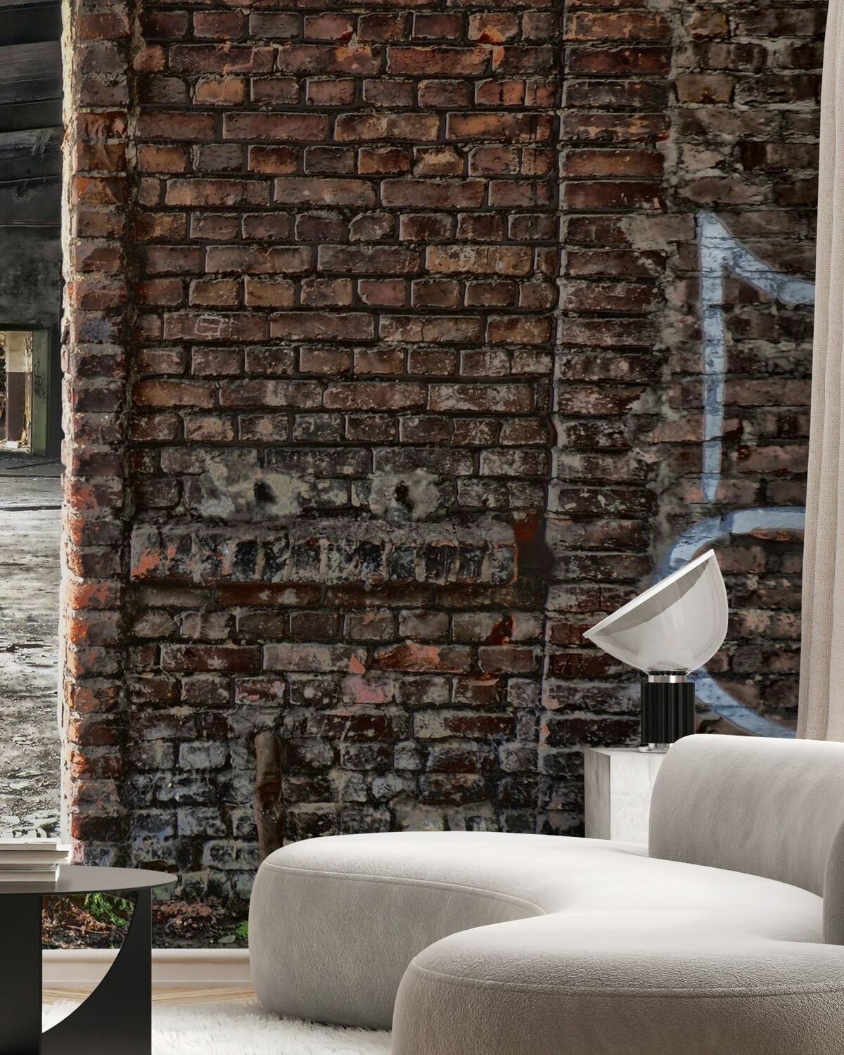 1200x1500 Factory Brick Wall