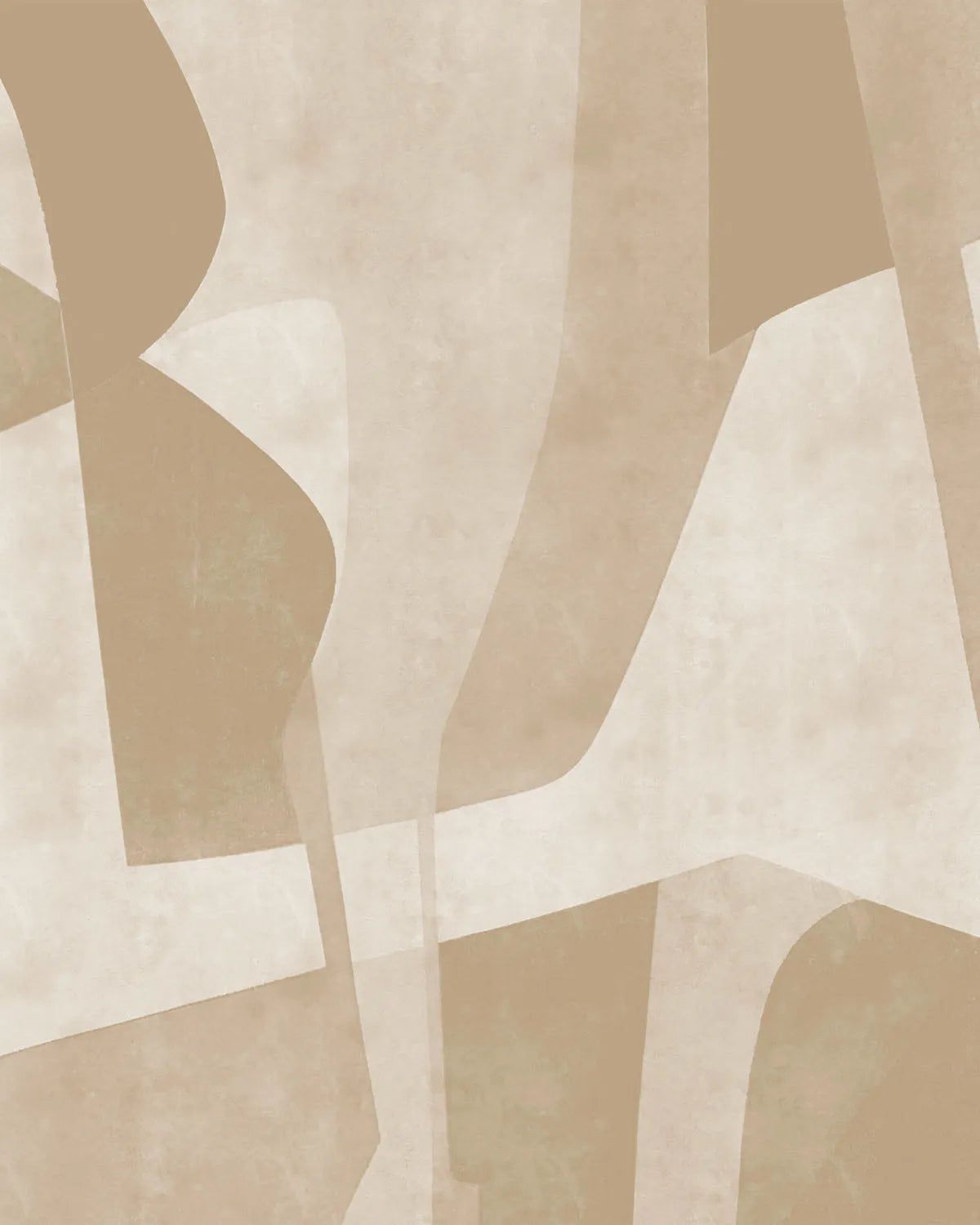 1200x1500 Industrial Shapes Beige Wallpaper