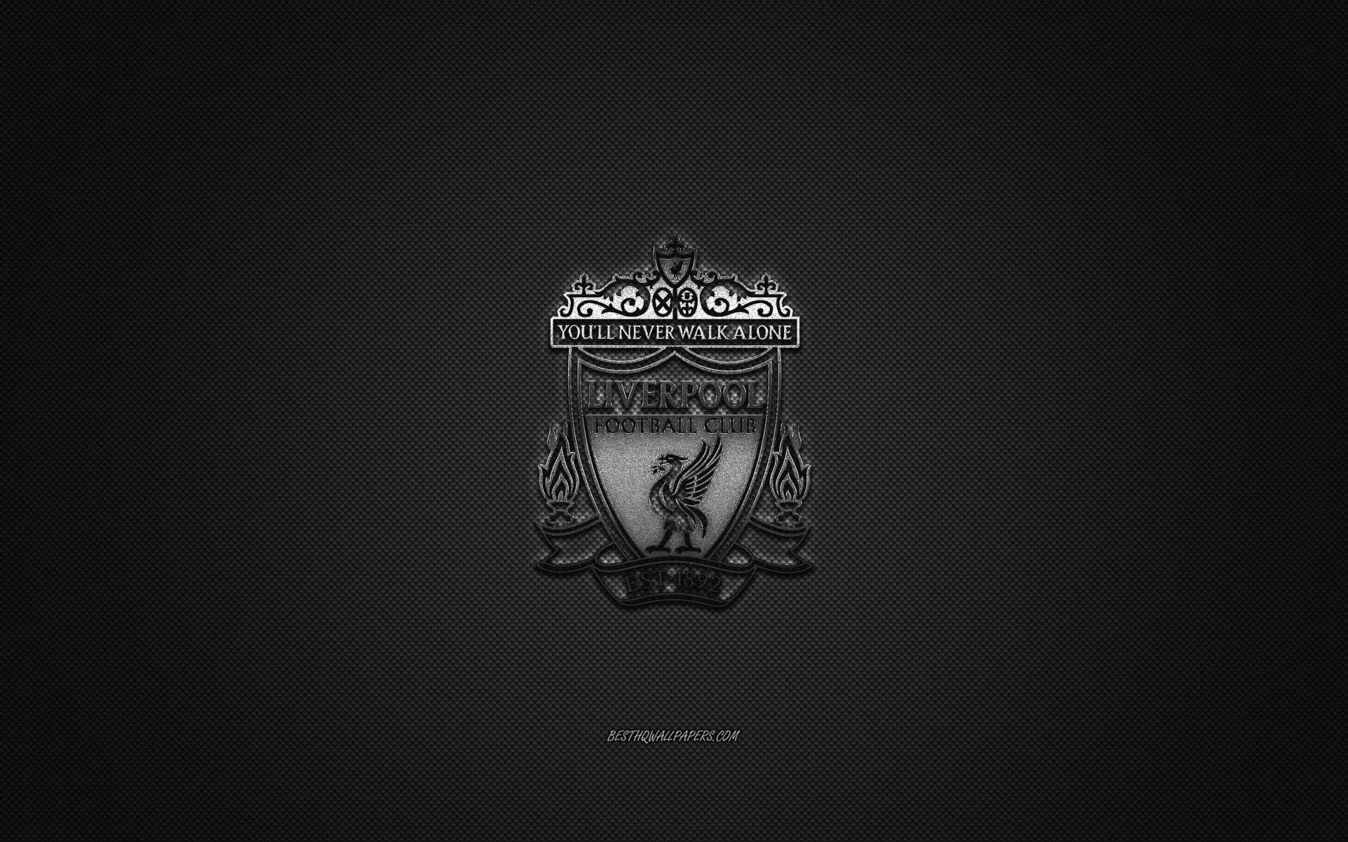 1920x1200 Download Black And White Liverpool 4k Logo Wallpaper