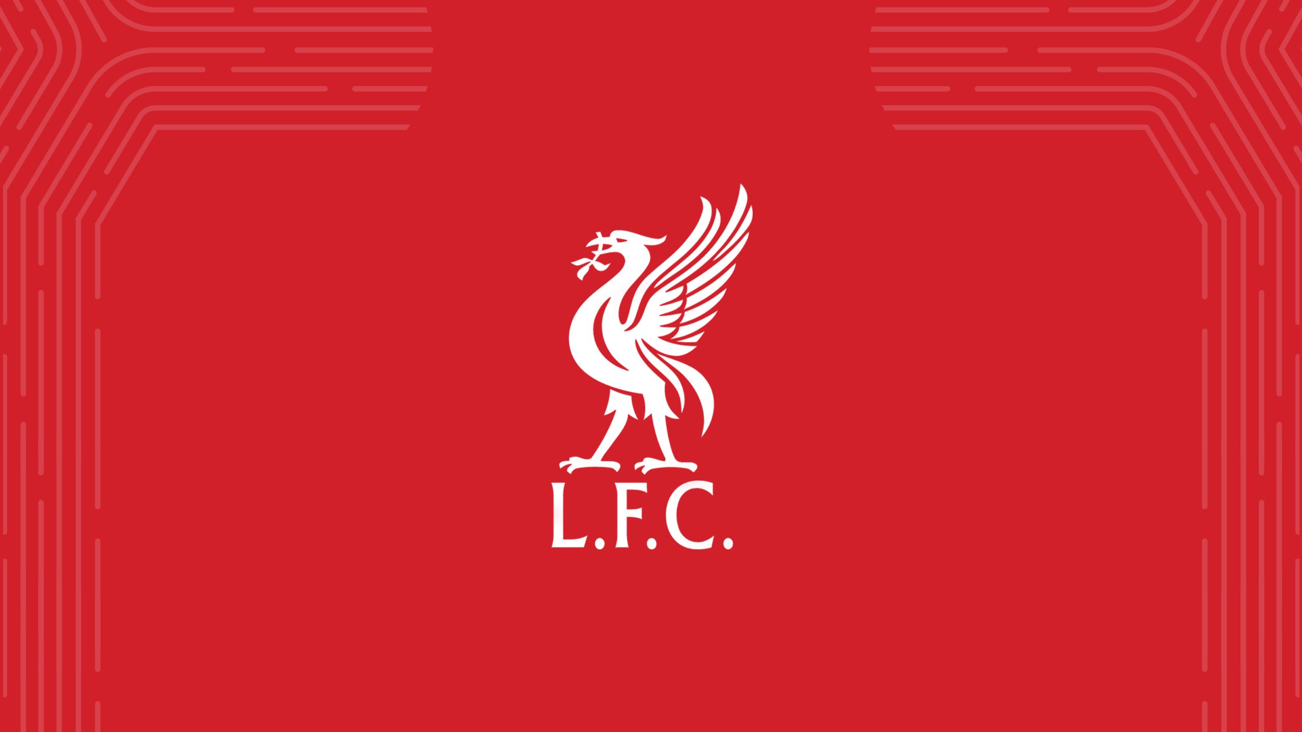 2560x1440 Crest Emblem Logo Soccer Symbol Dark Red Background HD Liverpool F.C Wallpaper