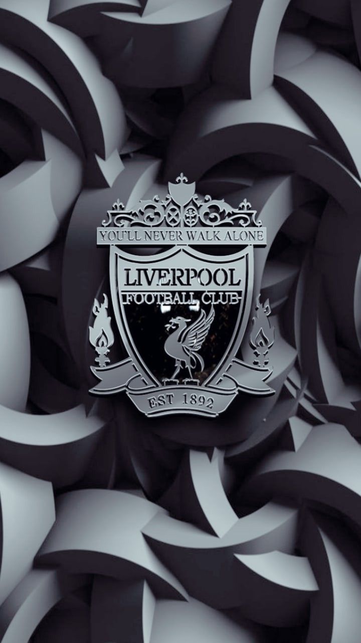 720x1280 Liverpool FC Logo on Paper Background