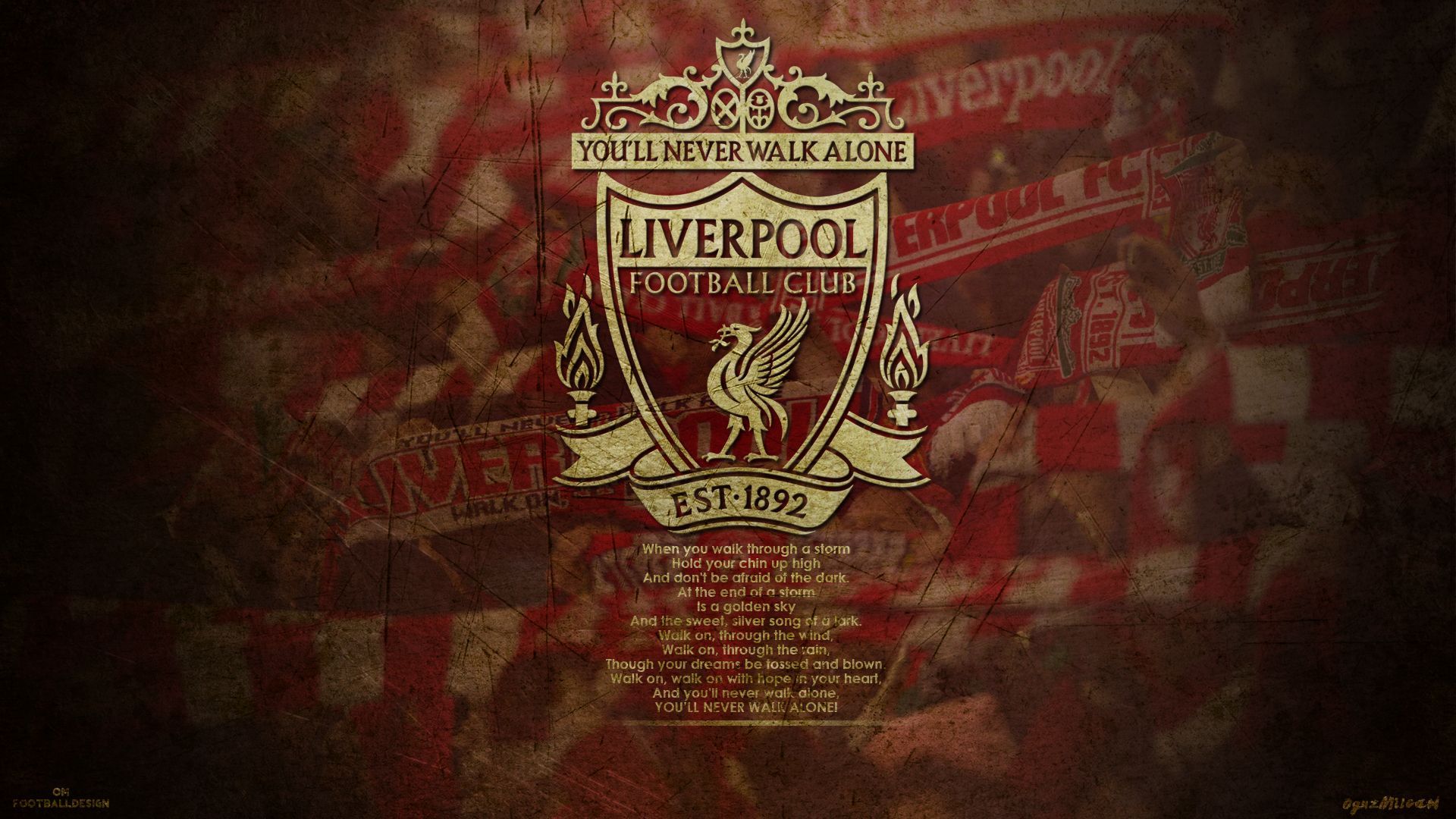 1920x1080 Desktop wallpaper: Liverpool F C, Sports, Emblem, Logo, Soccer 4K free download for PC. 505559
