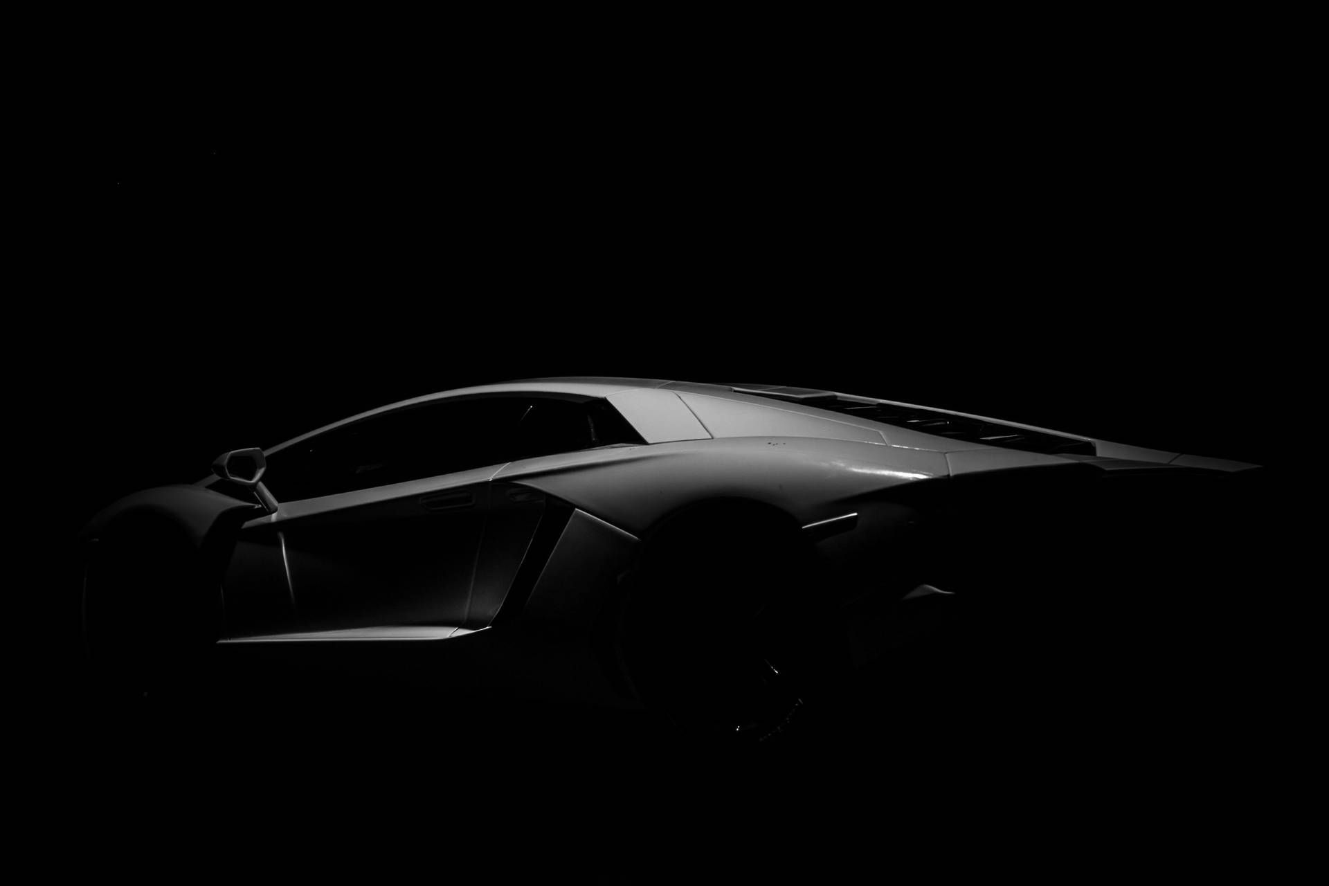 1920x1280 Download Black Sports Cars In The Dark Wallpaper