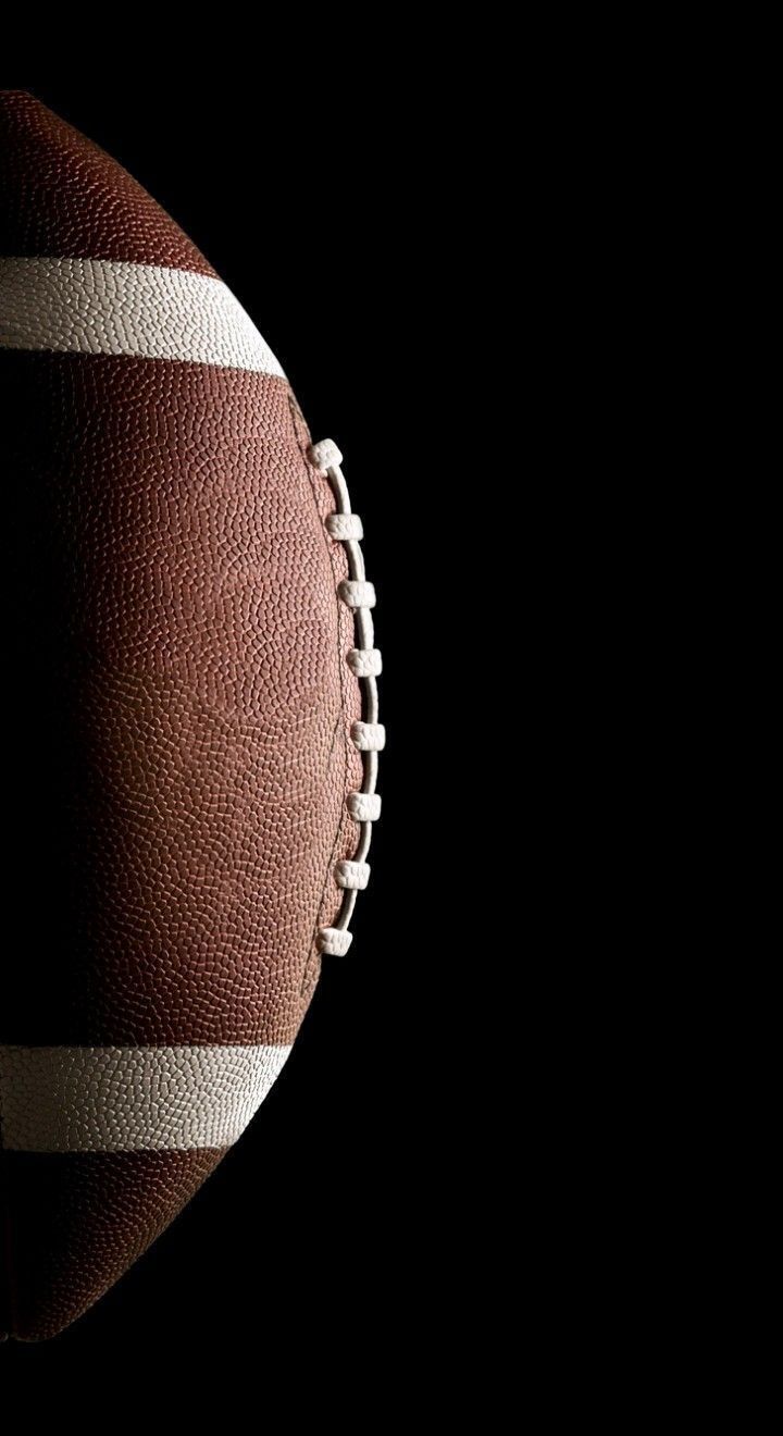 720x1320 American Football on Black Background