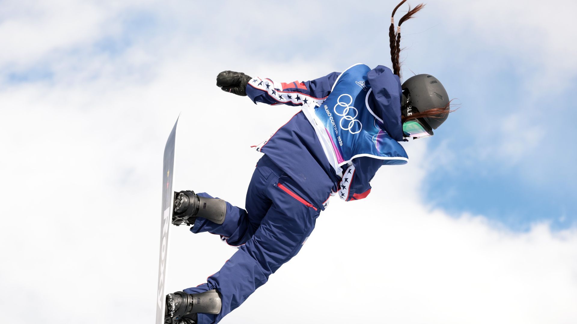 1920x1080 WATCH: Chloe Kim cruises into halfpipe final despite injury