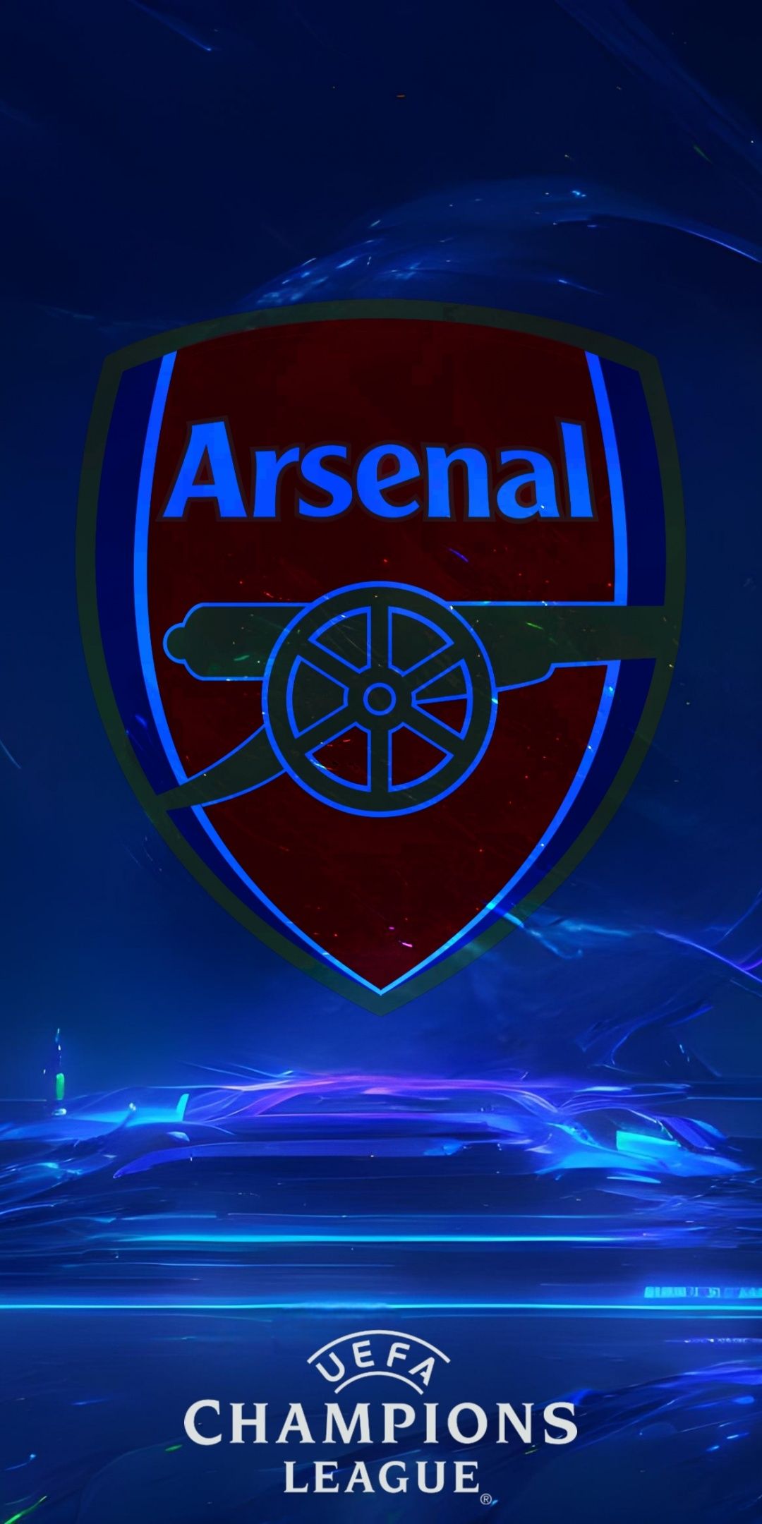 1080x2160 Arsenal FC Wallpaper 4K, UEFA Champions League