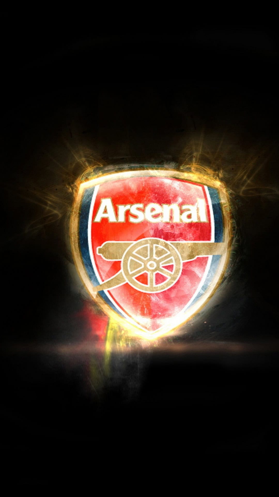 1080x1920 Arsenal Logo HD Wallpaper for Mobile
