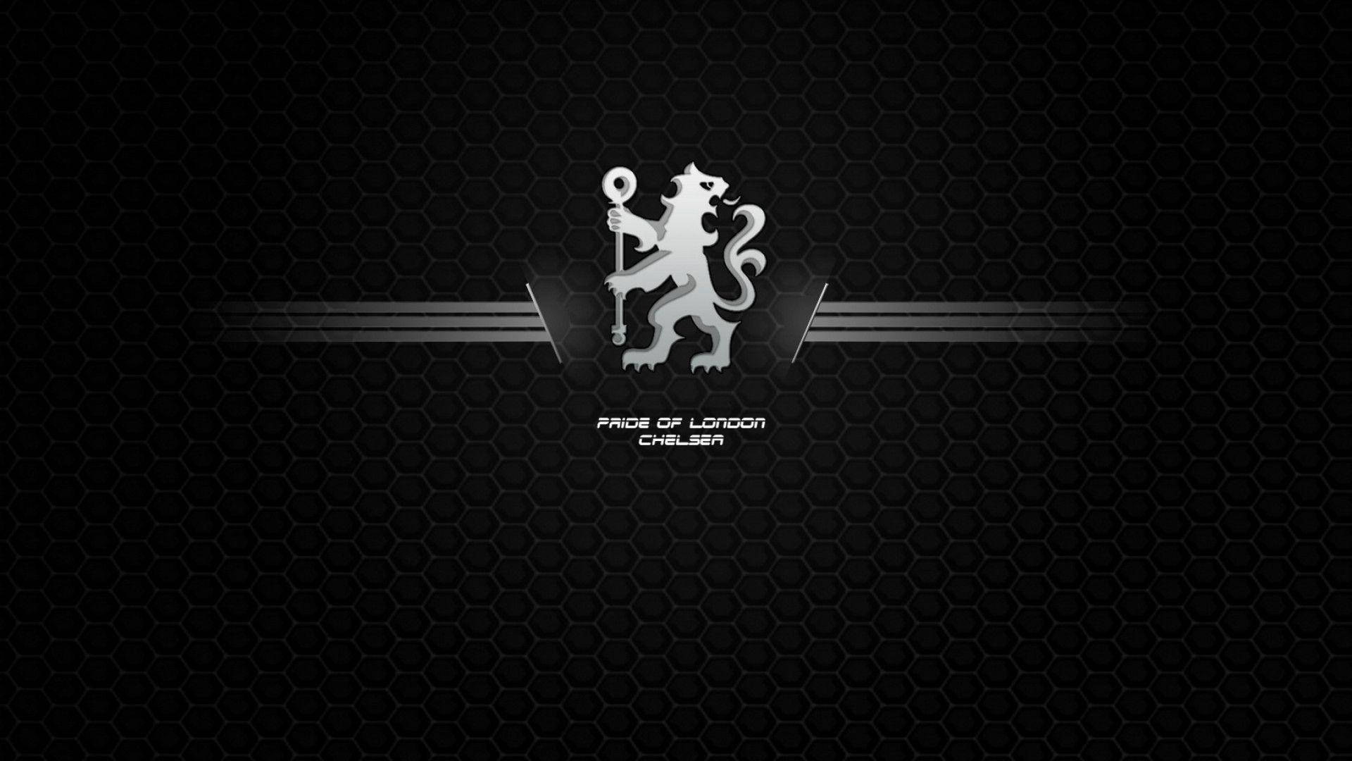 1920x1080 Download Black Chelsea Fc Logo Wallpaper