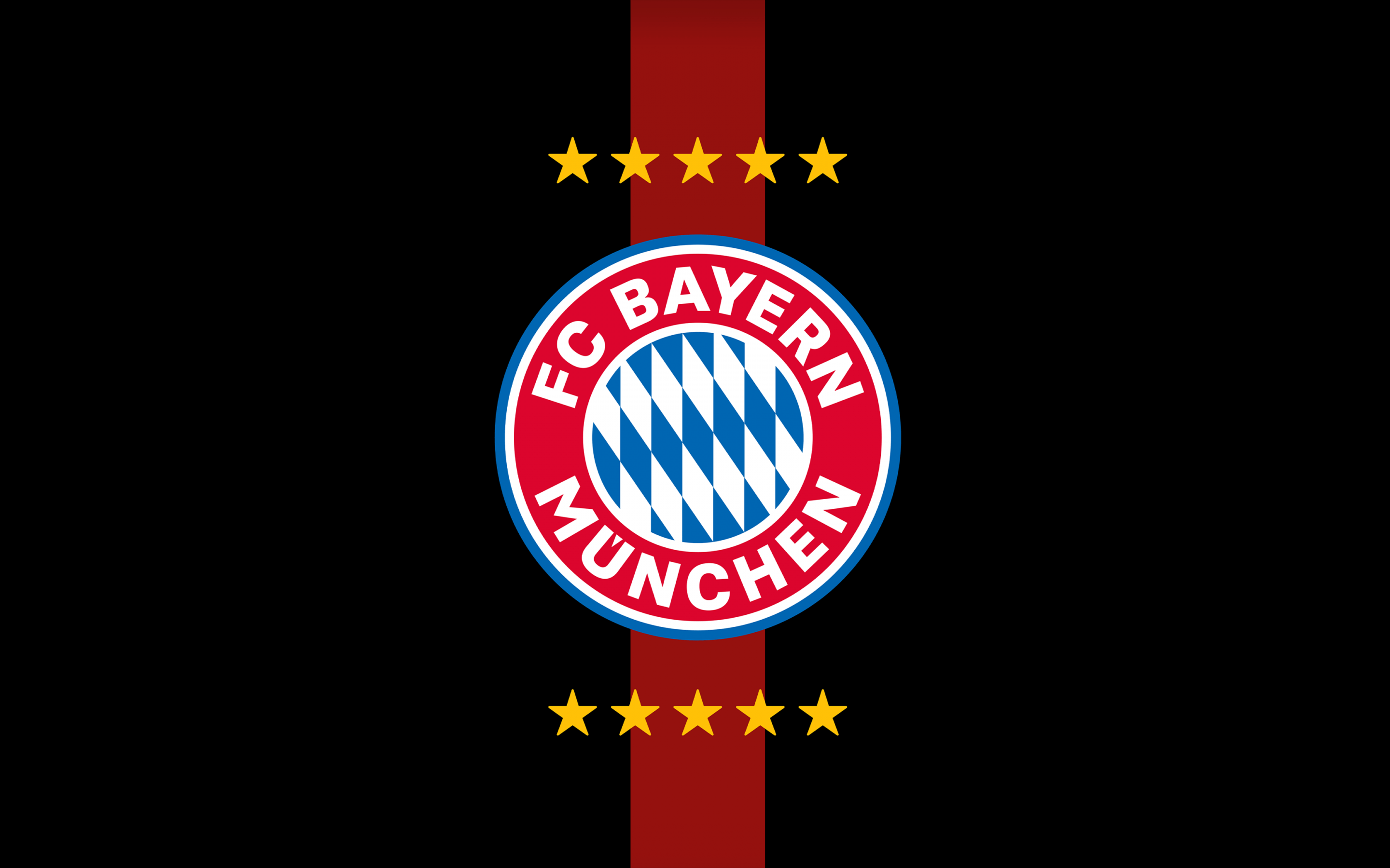 2880x1800 FC Bayern Munich Wallpaper 4K, Football club, Logo
