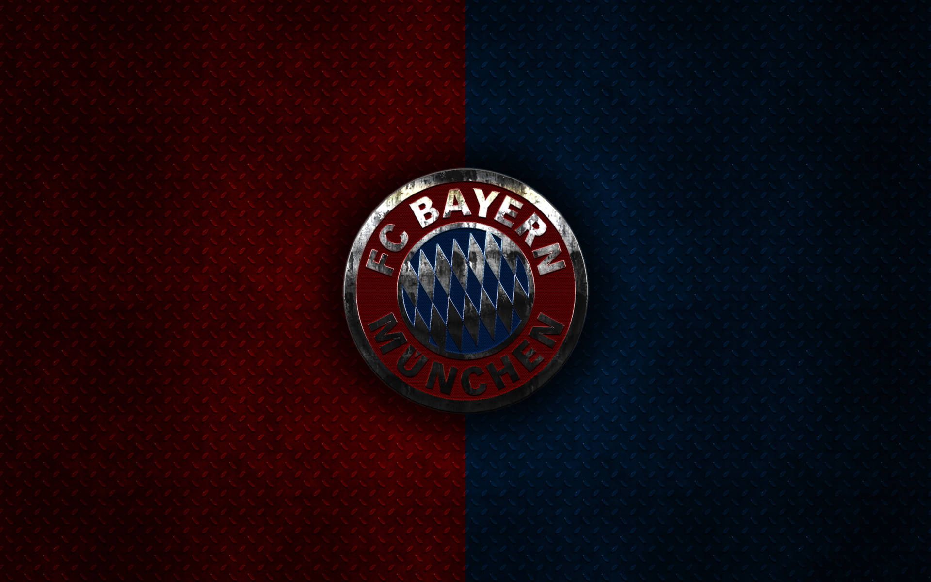 1920x1200 Download Bayern Munich Dark Steel Logo Wallpaper