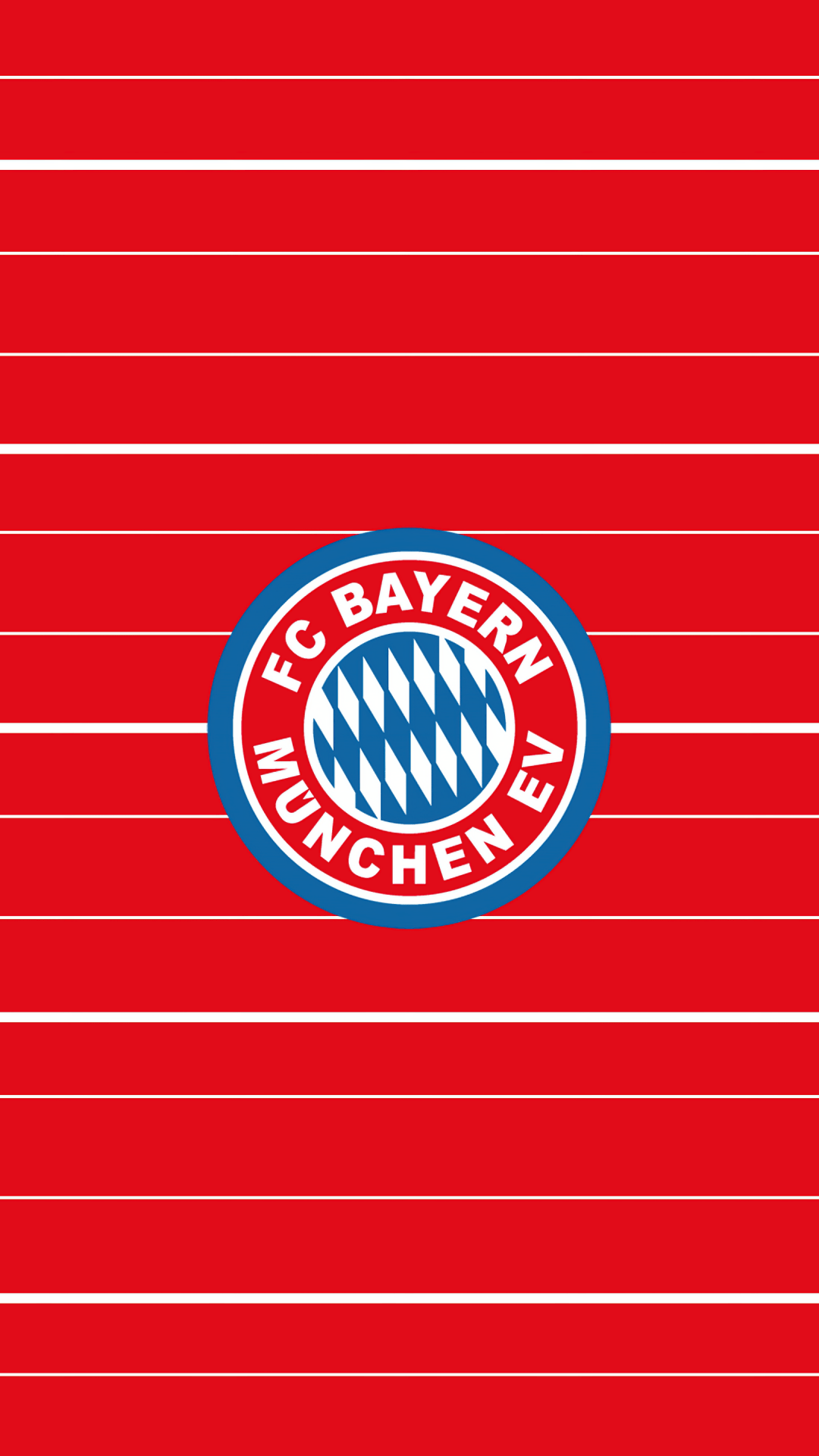 1080x1920 FC Bayern Munich Wallpaper 4K, Red background, Logo