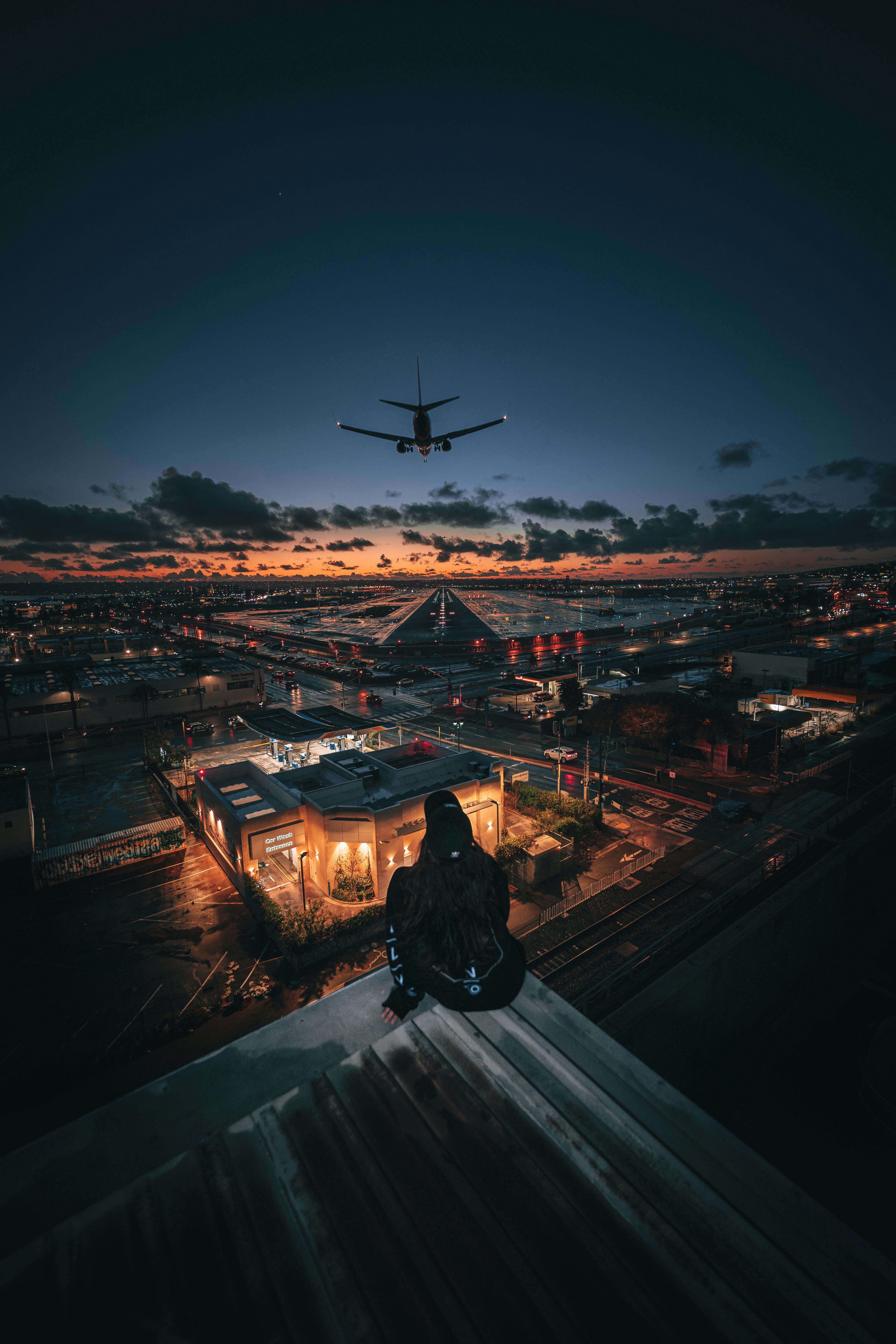 4508x6762 Rooftop Sunset · Free