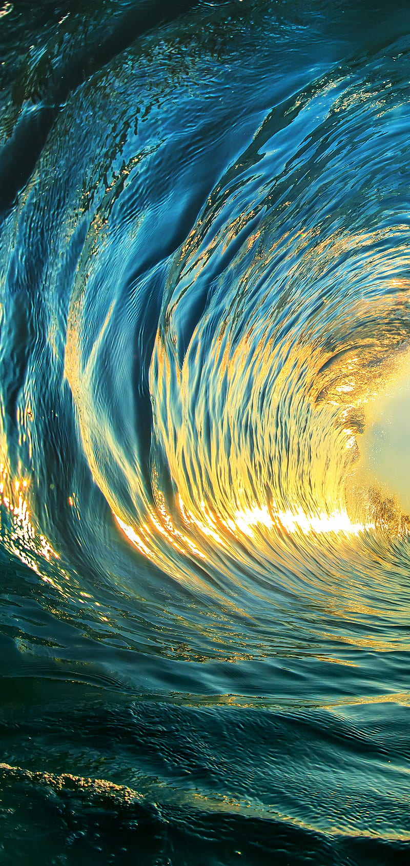 800x1689 Water, fi, over, sunset, wave, HD phone wallpaper