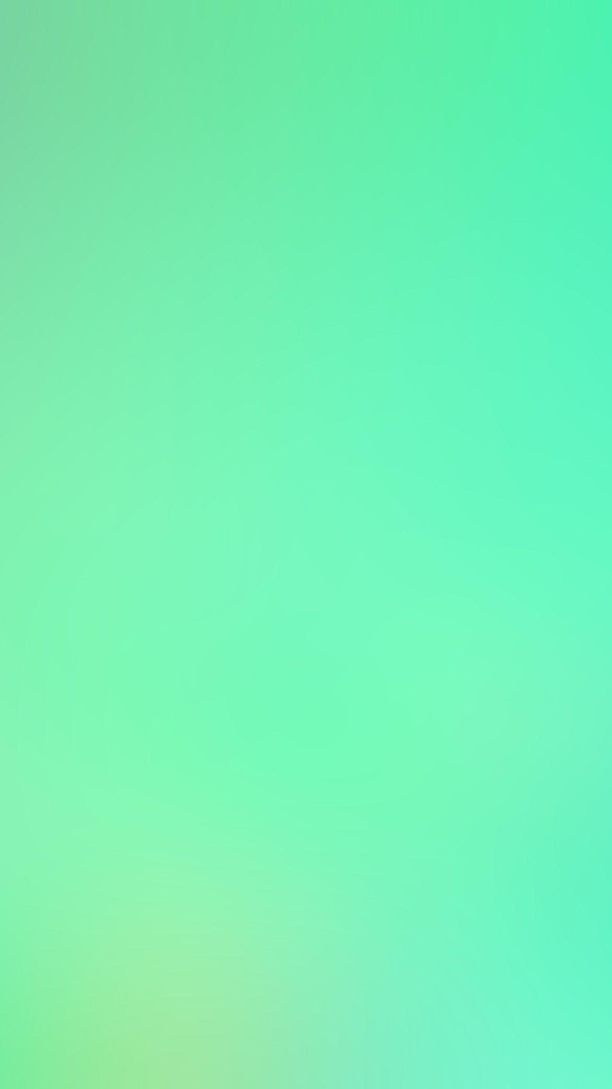 1242x2208 iPhone 6 Wallpaper green blueish mint like gradation blur