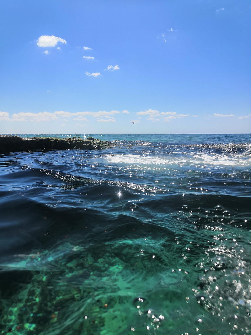 800x1067 Cozy Water, beach, iphone, magic, ocean, sky, waves, HD phone wallpaper