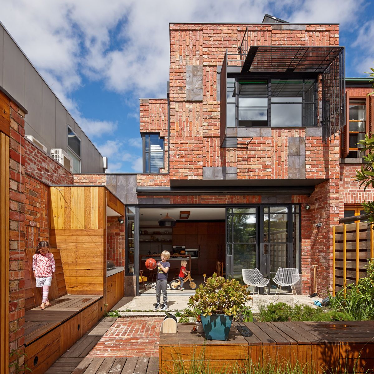 1200x1200 Brick Houses That Form A Bridge Between Past And Present