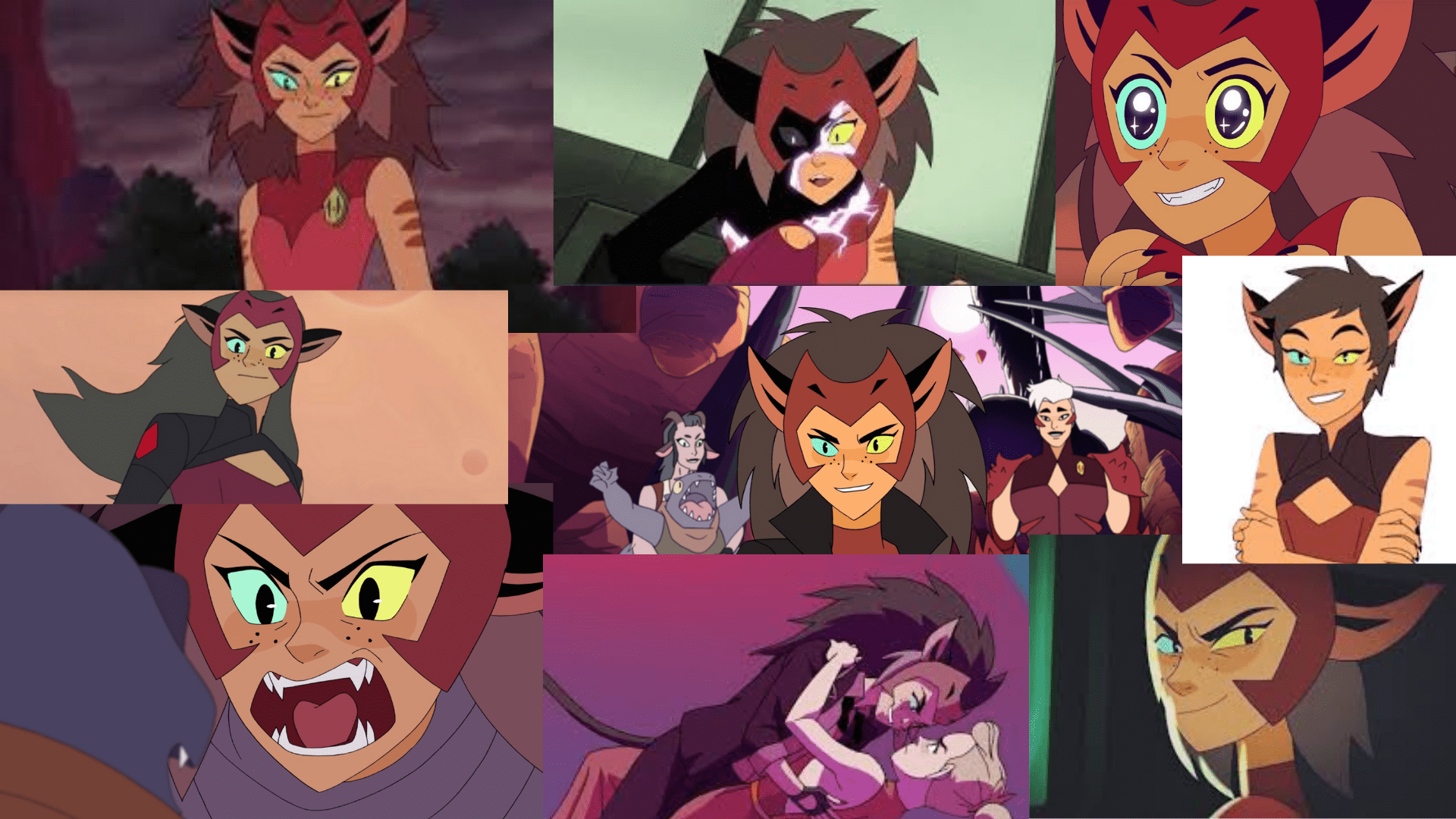 1920x1080 I made a Catra wallpaper and decided to share here :)
