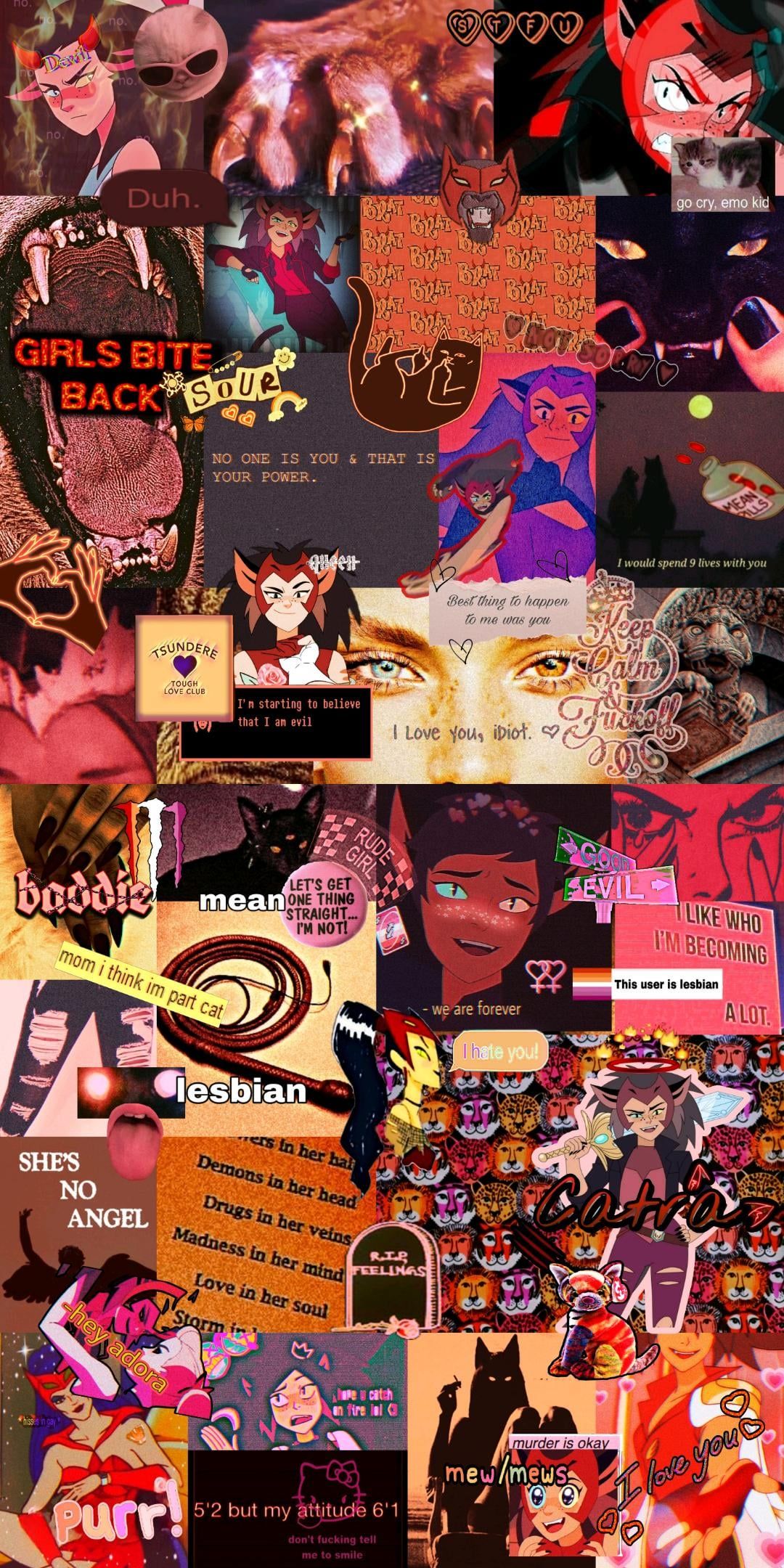 1080x2160 Catra Wallpaper (as requested)