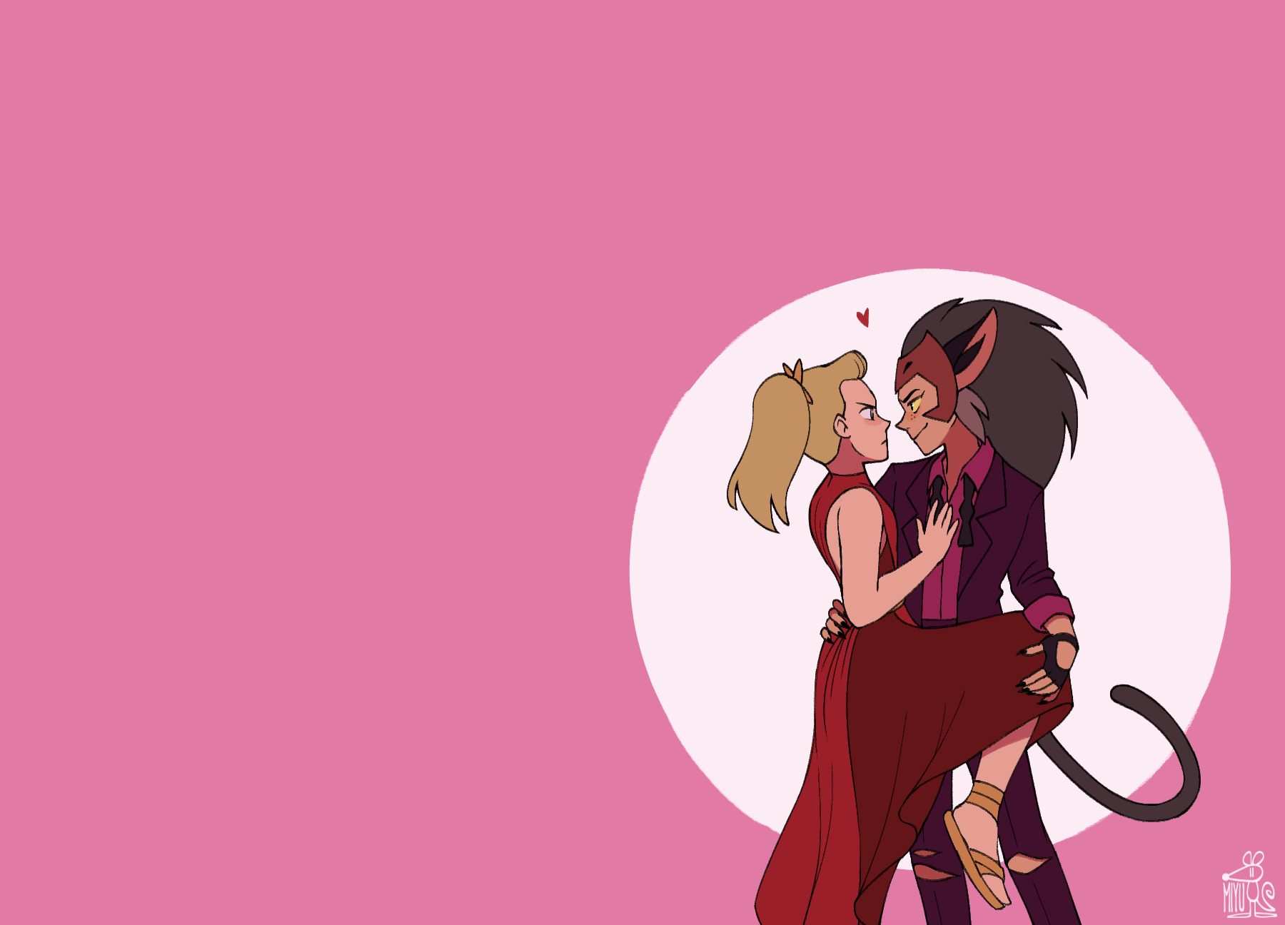 1800x1296 Catra + Adora Wallpaper