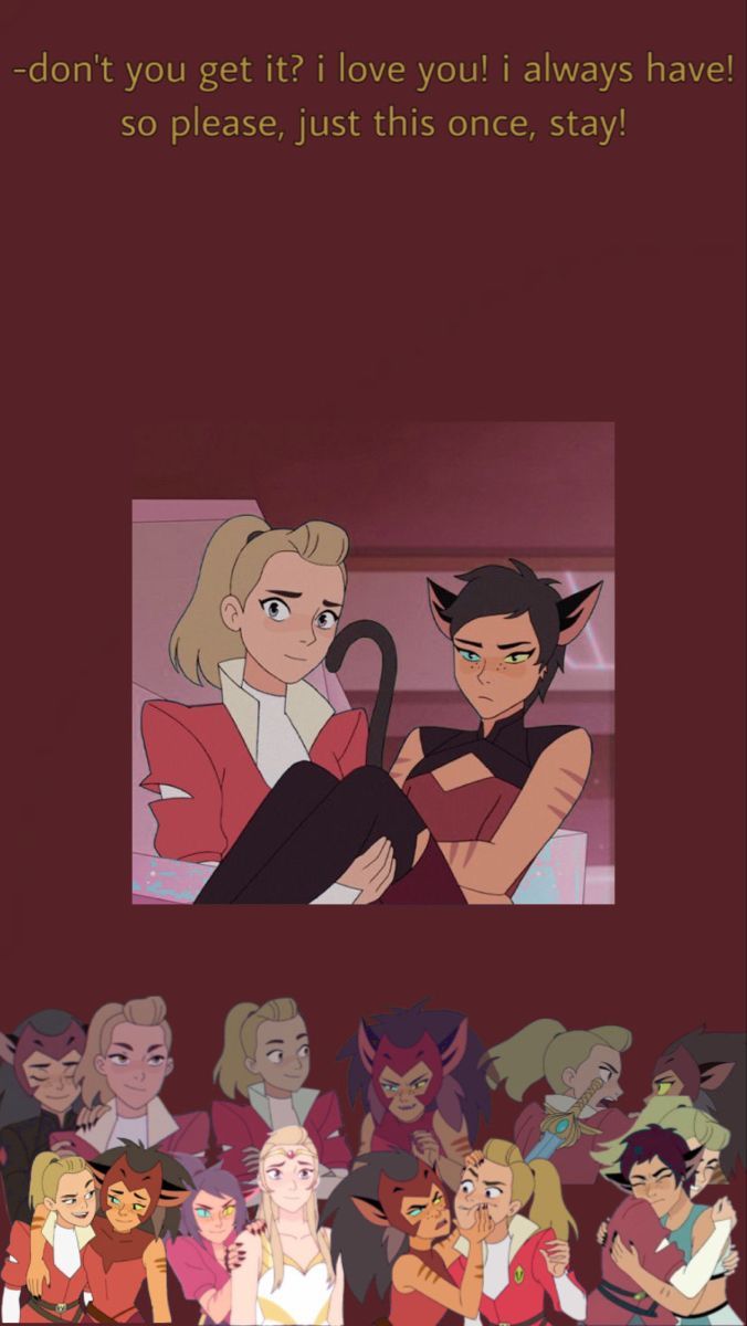 676x1200 Adora and Catra aesthetic wallpaper