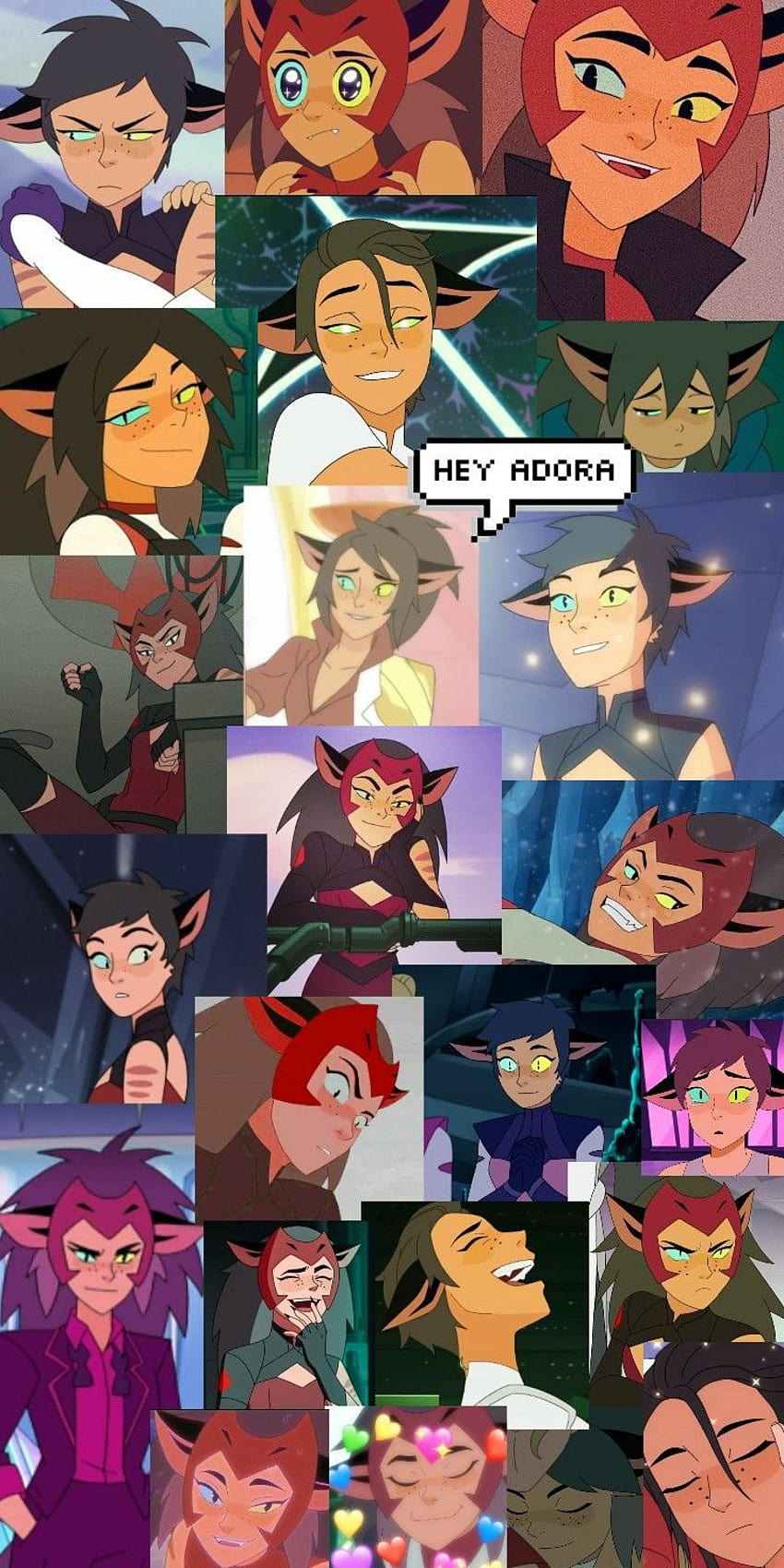850x1699 Adora x catra HD phone wallpaper