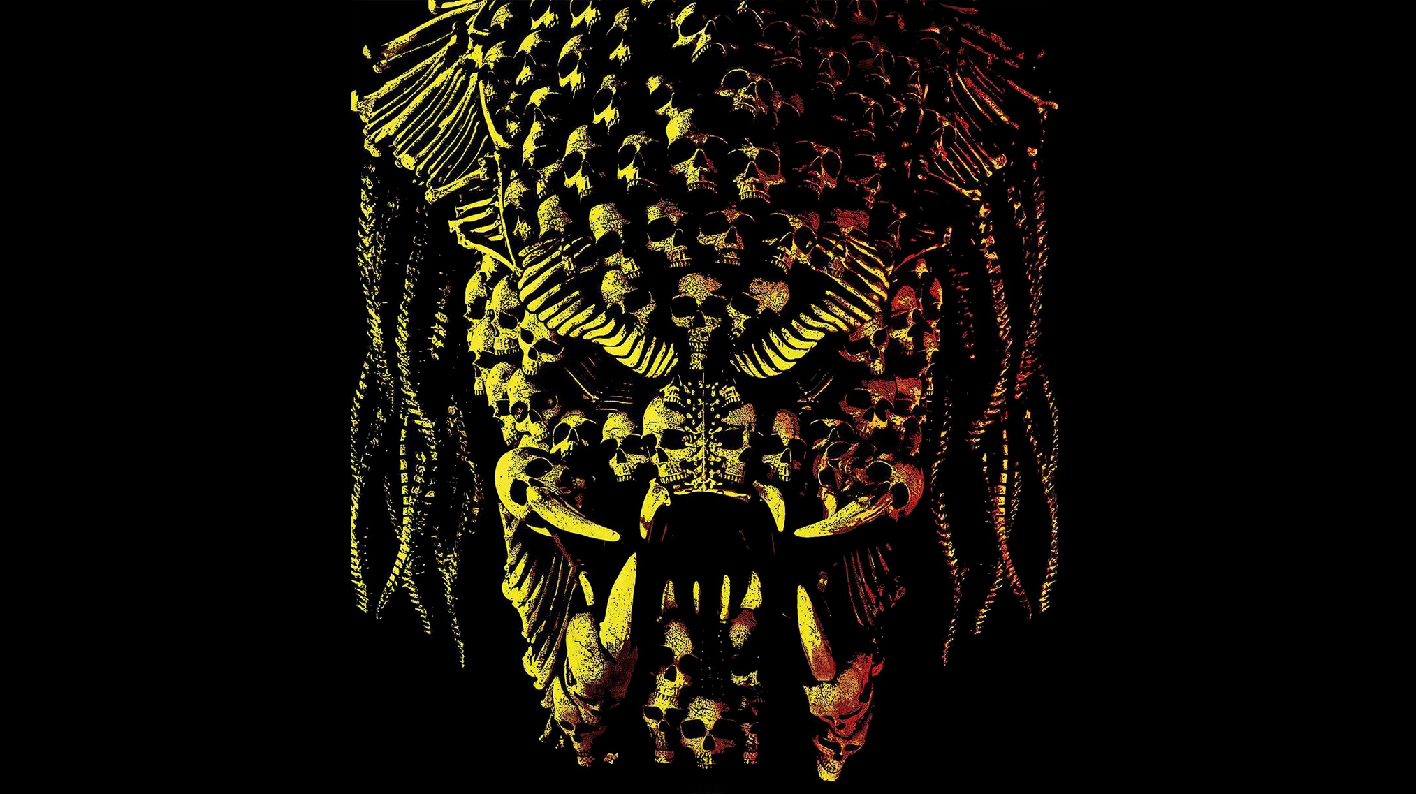 2027x1137 The Predator 2018 Skull Poster Wallpaper, HD Movies 4K Wallpaper, Image and Background