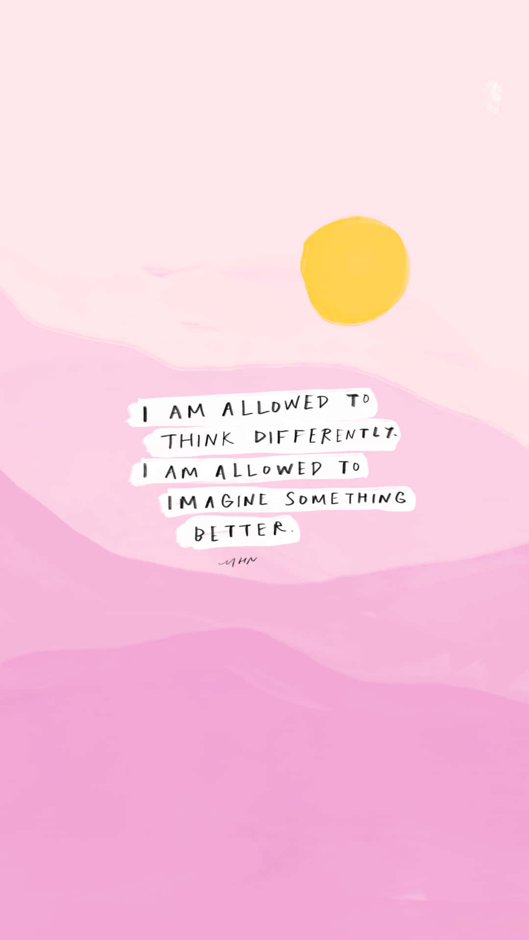1080x1920 Download Positive Affirmations on a Colorful Background