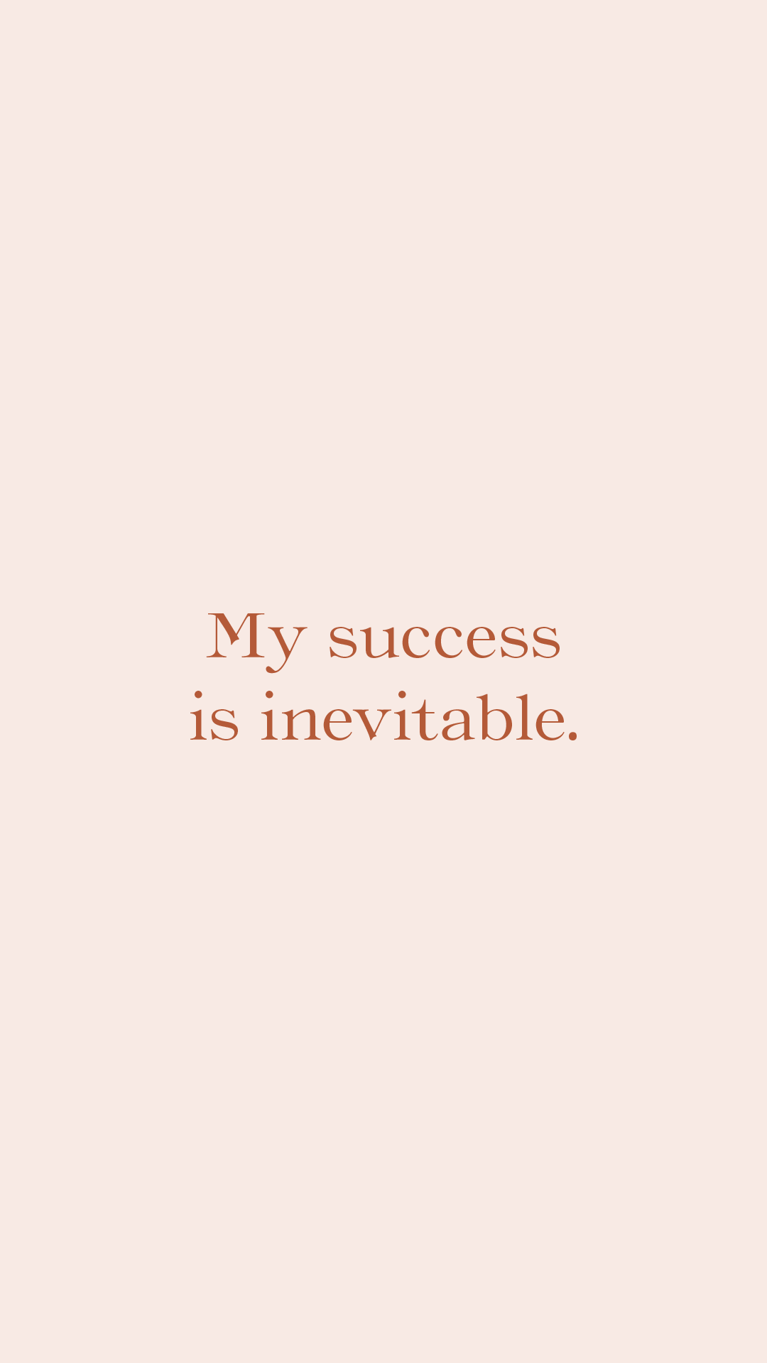 1080x1920 Positive affirmations for social media, wallpaper stories and reels. Albanese Creative