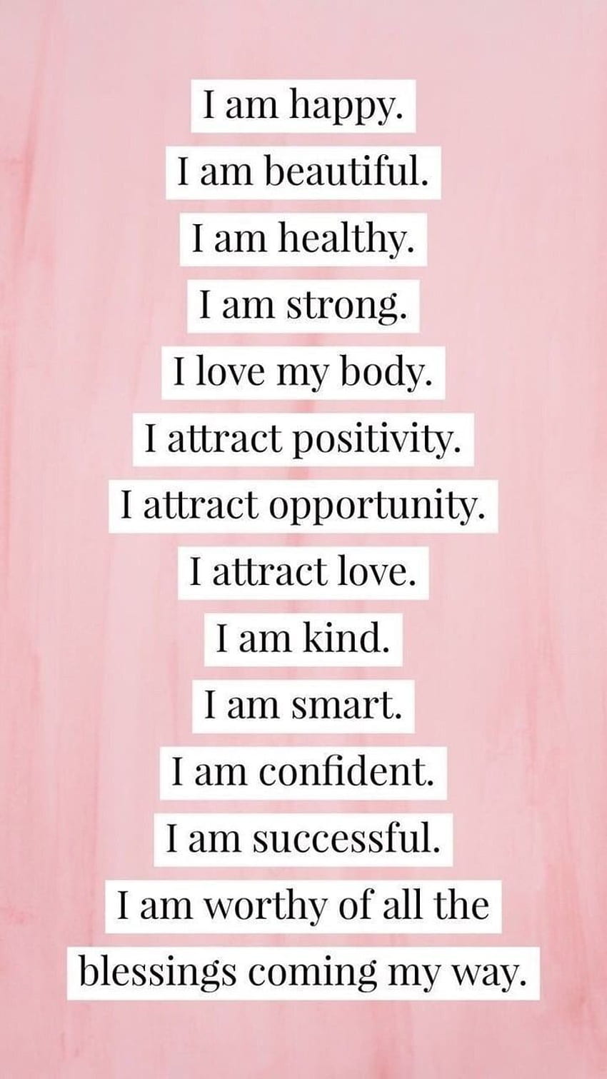 850x1511 Kashish Gianchandani on. Positive affirmations, I Am Strong HD phone wallpaper