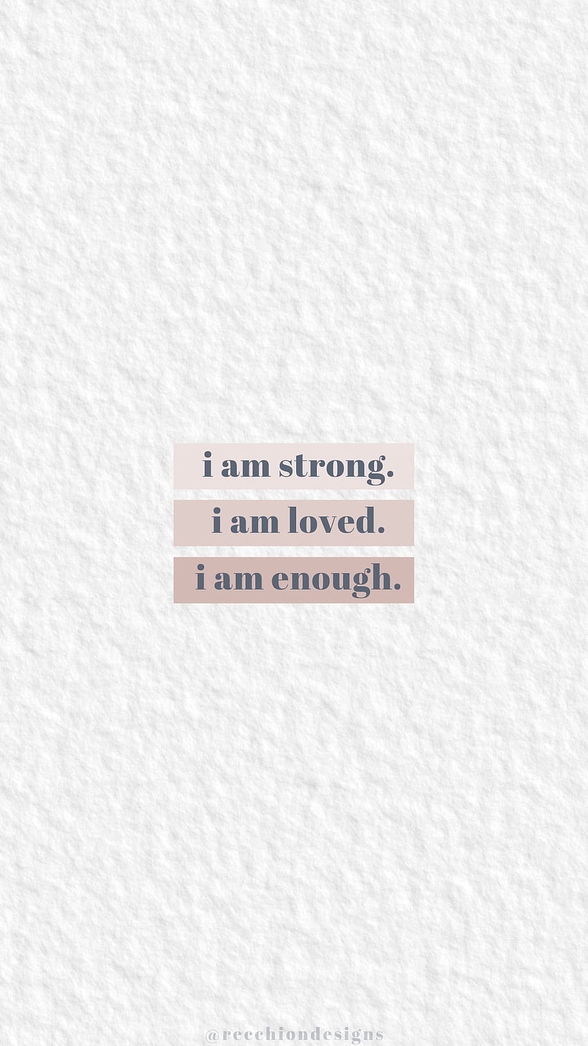 850x1511 Positive affirmation phone, affirmations HD phone wallpaper