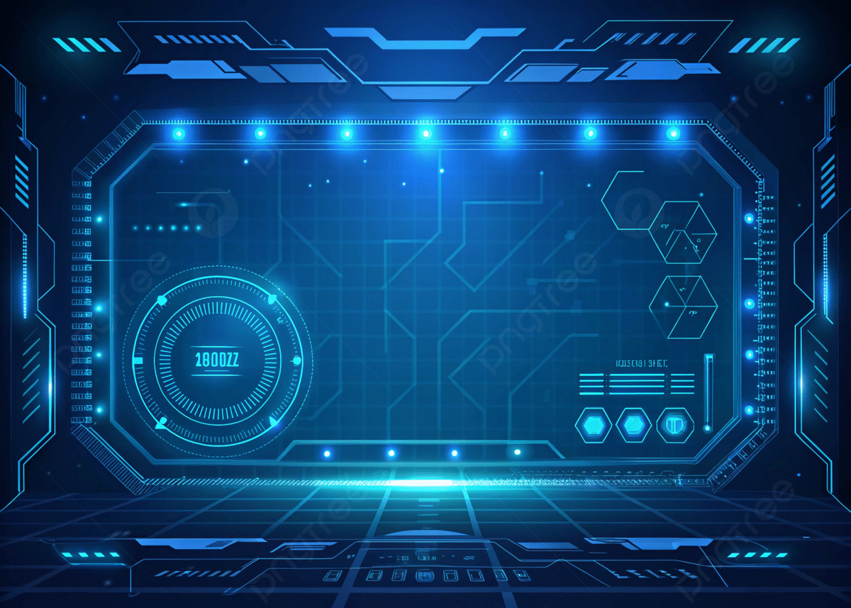 1200x857 Abstract Futuristic Background With Blue Glowing Technology And Sci Fi Hud Frame, Futuristic Background, Sci Fi, Glowing Technology Background Image And Wallpaper for Free Download