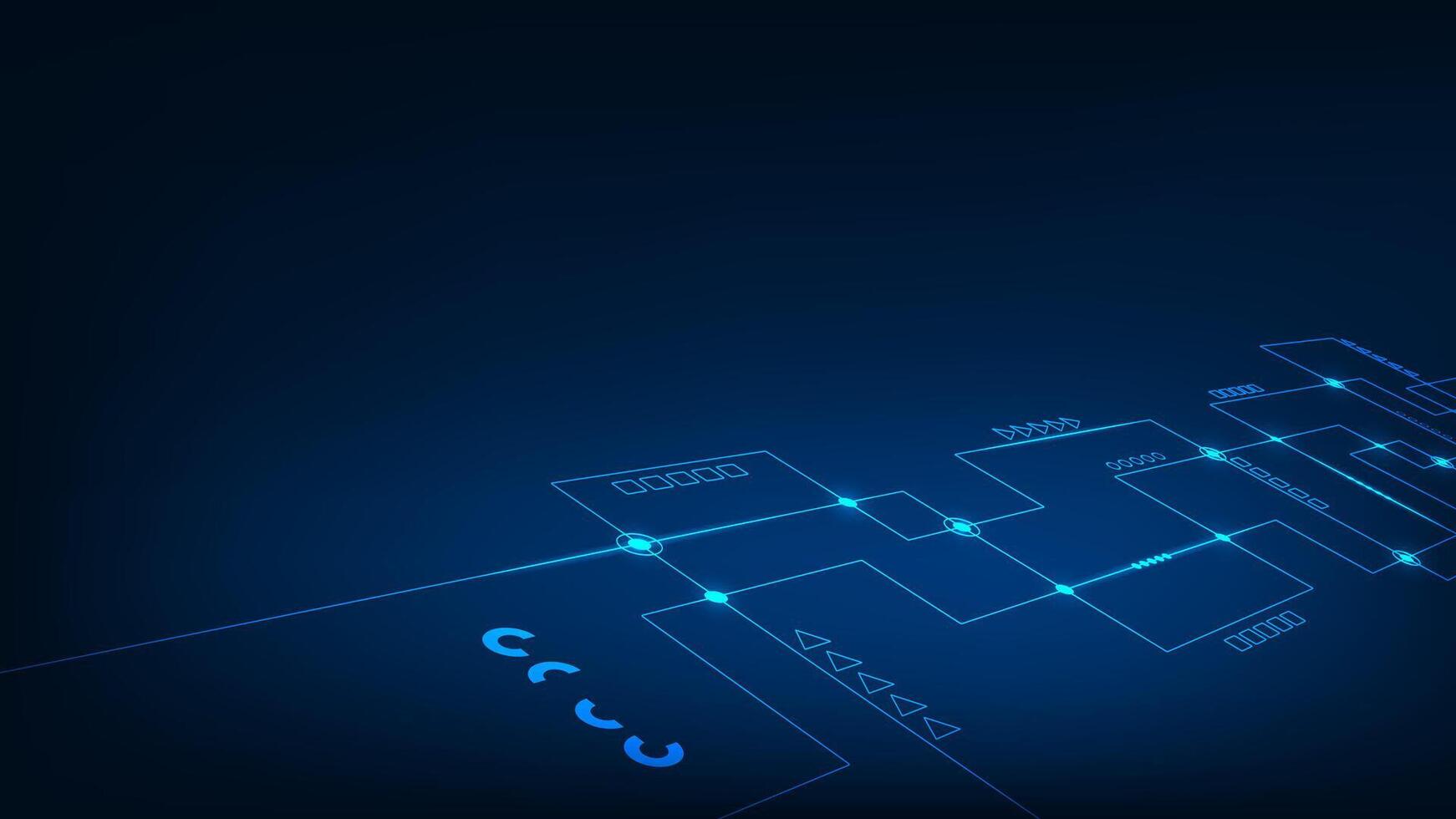 1742x980 Tech Abstract Technology. Futuristic Circuit Digital Hi Tech Background Design