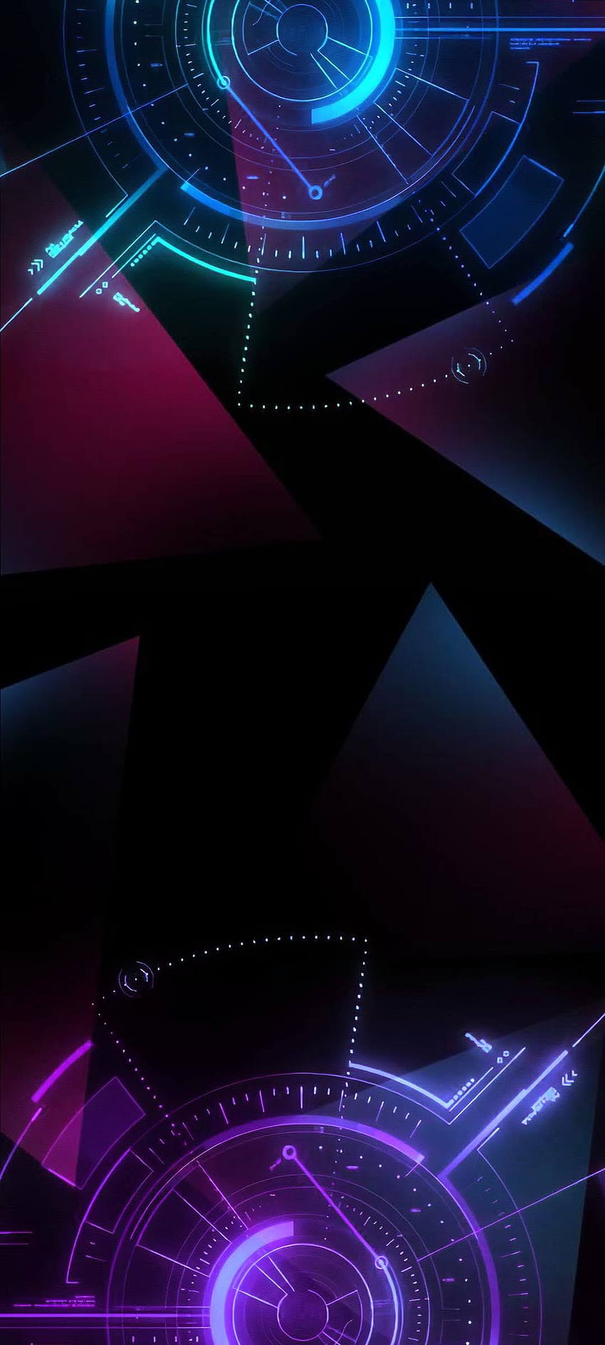 850x1889 Future tech HD wallpaper
