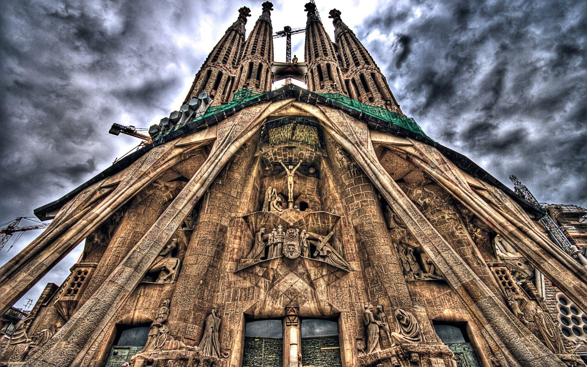 1920x1200 Sagrada Família HD Wallpaper and Background Image
