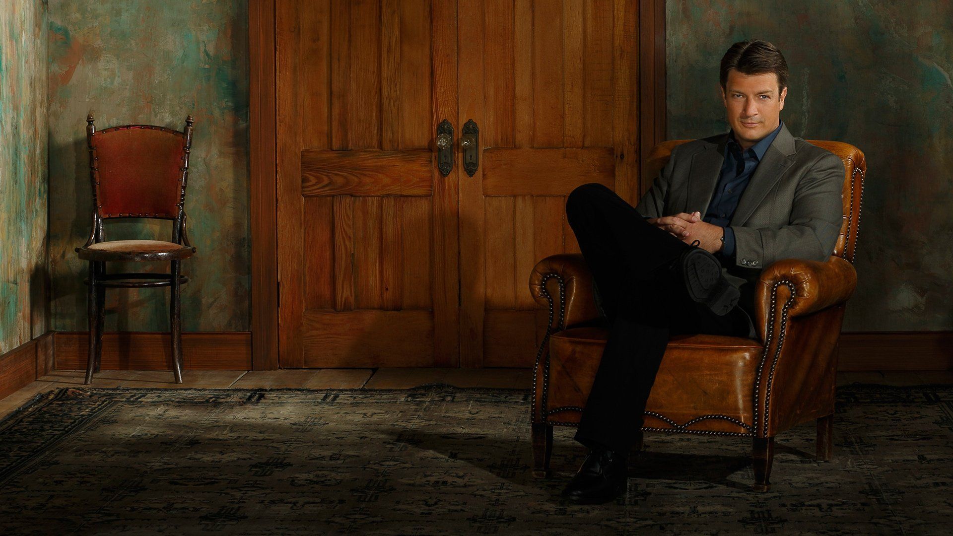 1920x1080 Download Castle (TV Show) Richard Castle Nathan Fillion TV Show HD Wallpaper