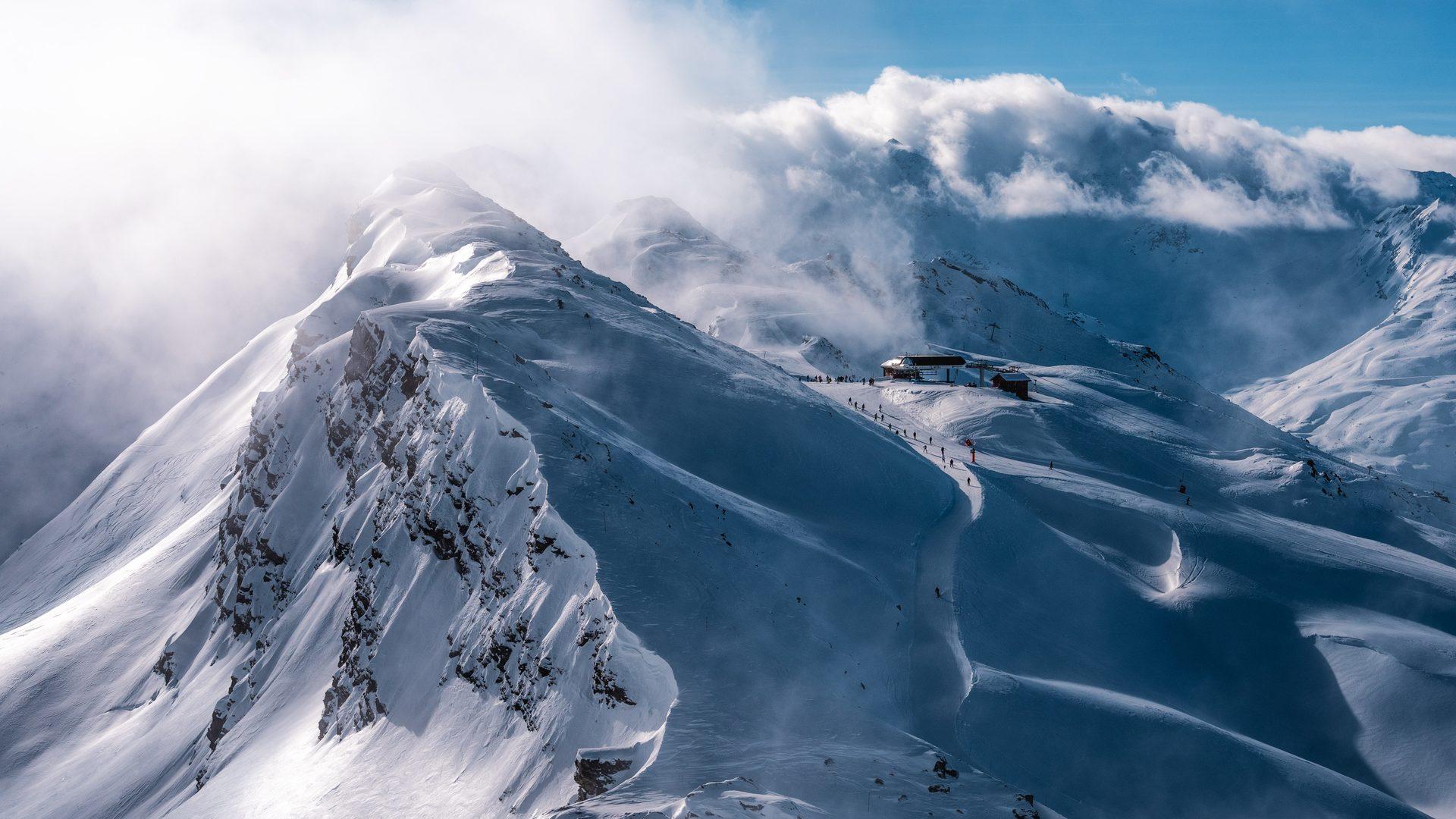 1920x1080 Big ski resort: the highest and biggest ski resort in the world and in Europe 3 Vallées