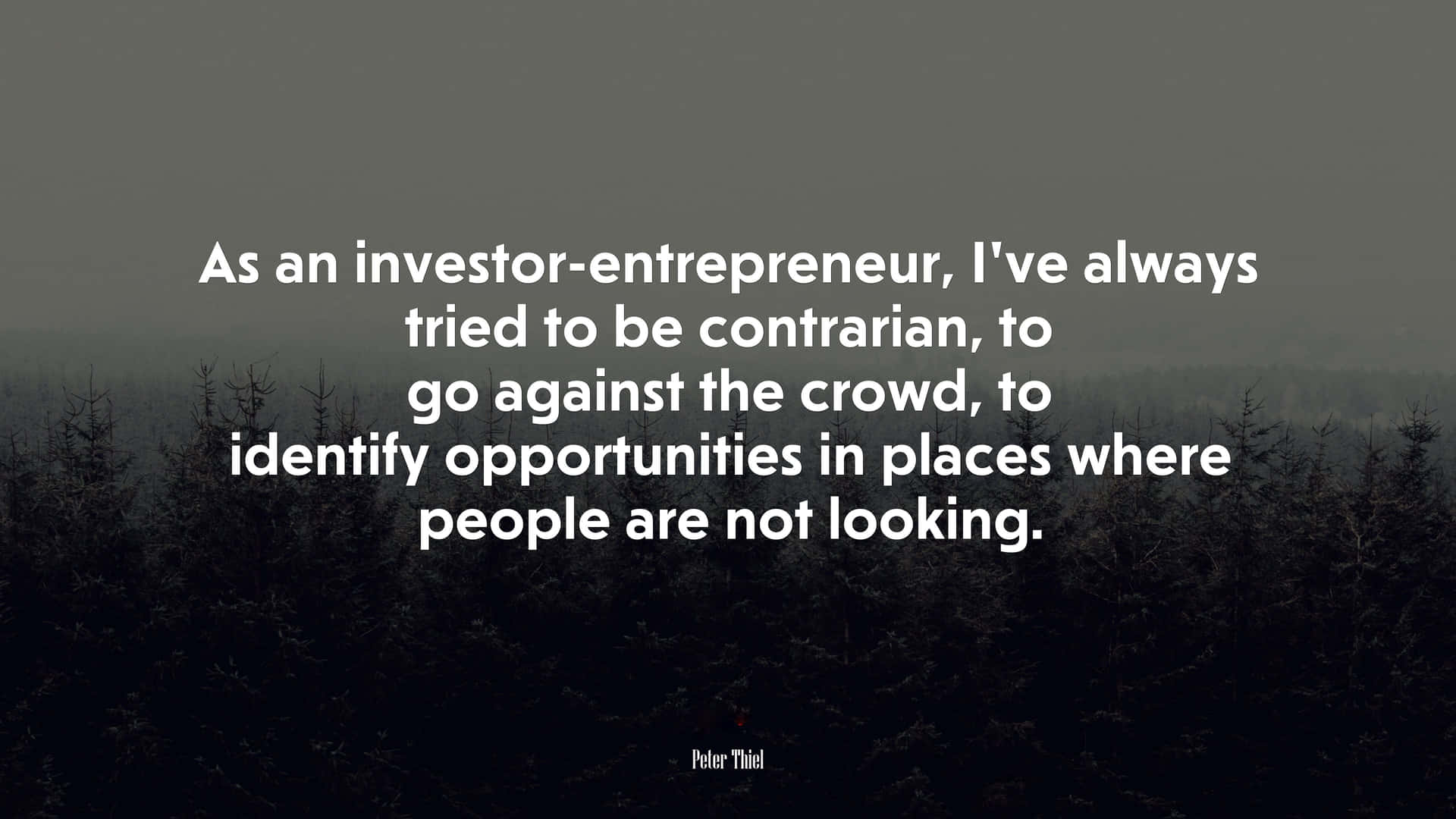 1920x1080 Download Contrarian Entrepreneur Quotes Wallpaper