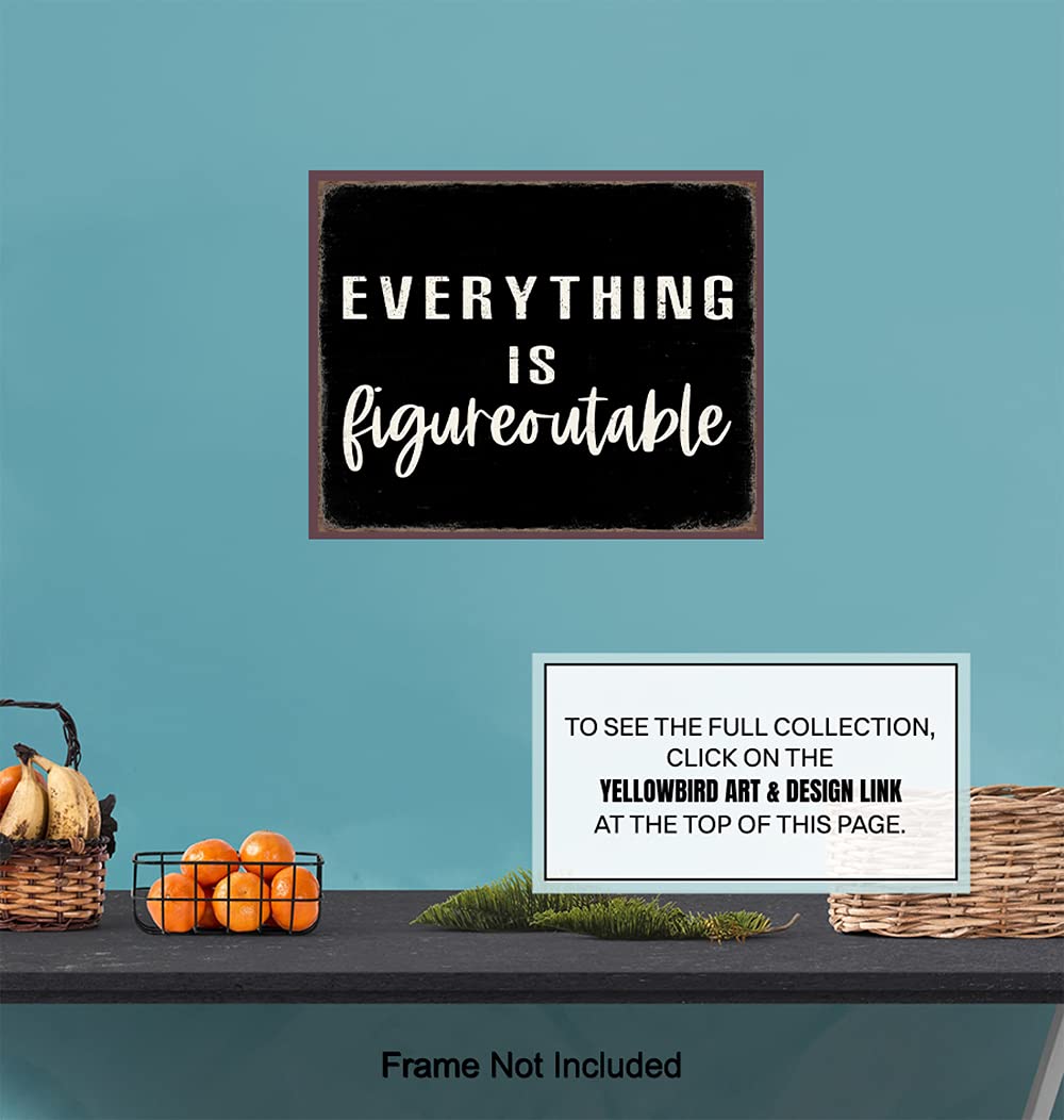 1000x1052 Inspirational Wall Art & Decor Entrepreneur Positive Quotes Poster Prints 8x10 Sayings Gifts for Men, Women Office Decor Motto