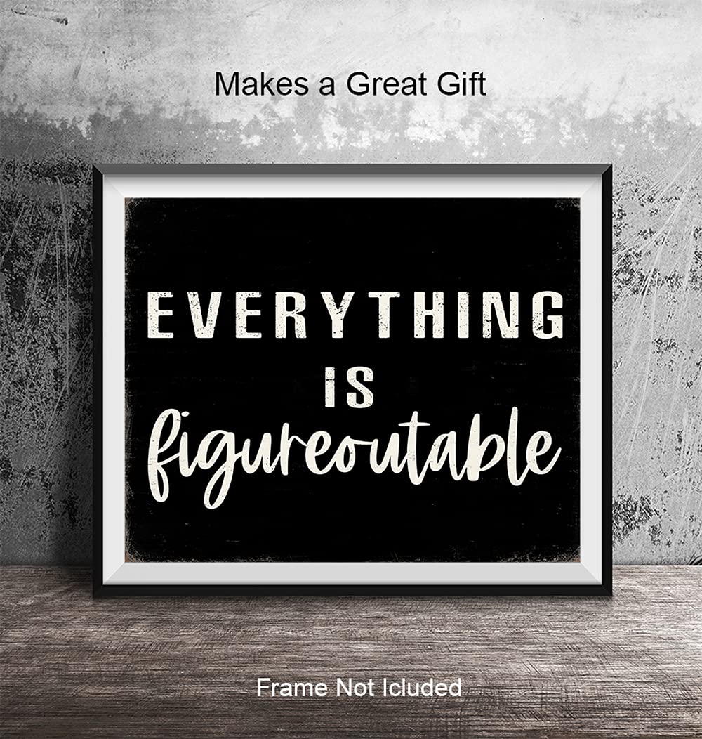 1000x1052 Inspirational Wall Art & Decor Entrepreneur Positive Quotes Poster Prints 8x10 Sayings Gifts for Men, Women Office Decor Motto