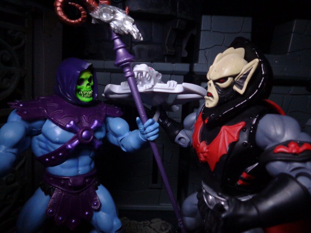 1024x768 Hordak Vs. Skeletor(02). They clash! Featured on Life In Pl